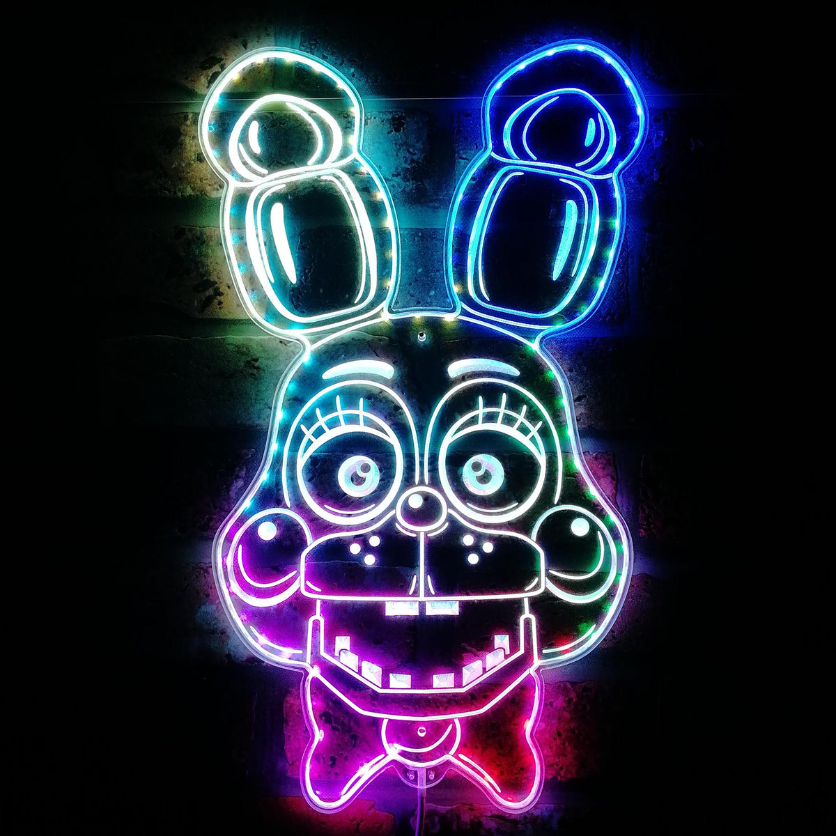 Five Nights af Freddy's Bonnie Dynamic RGB Edge Lit LED Sign | ledlabcave