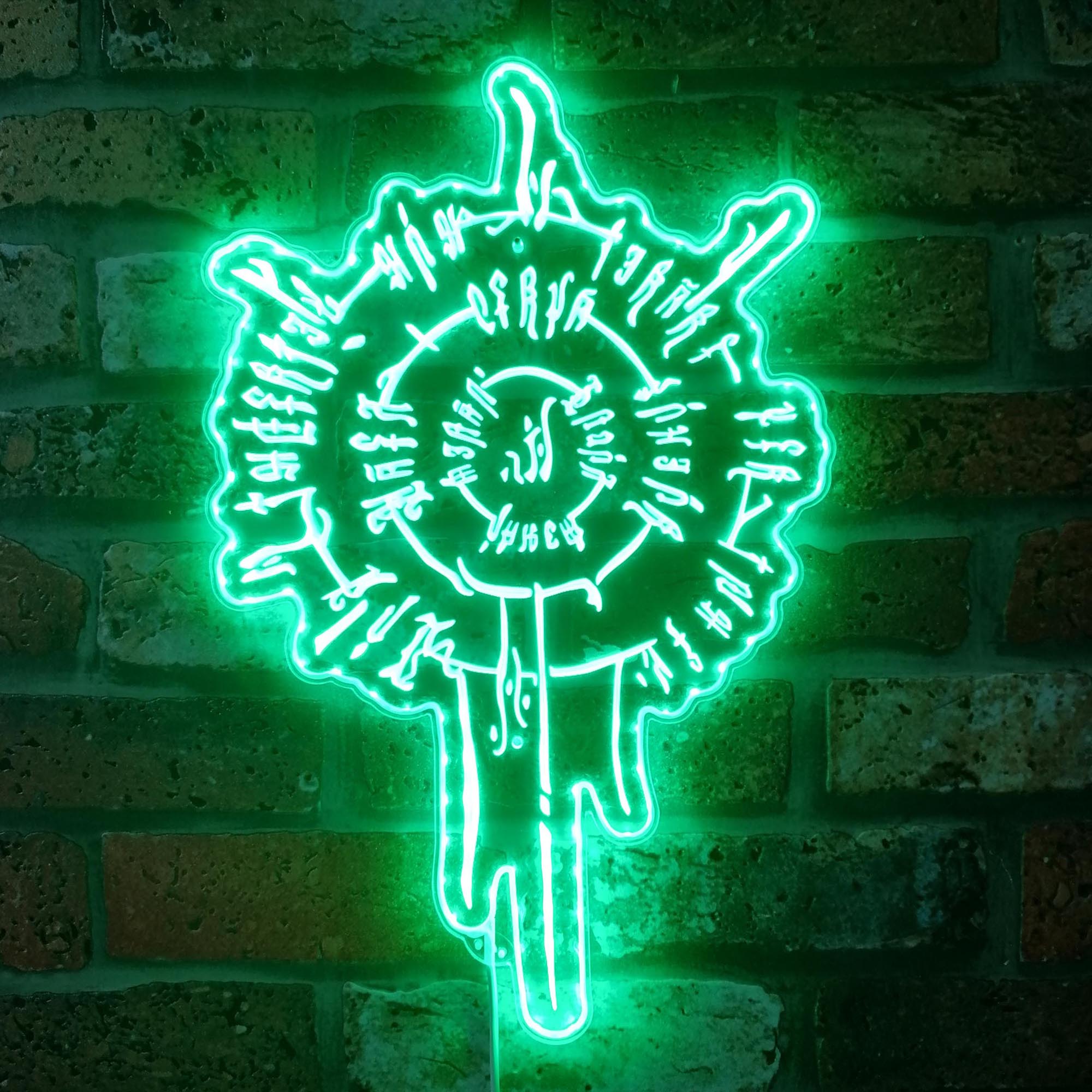 Astarion's Scar Baldur's Gate 3 RGB Edge Lit LED Sign