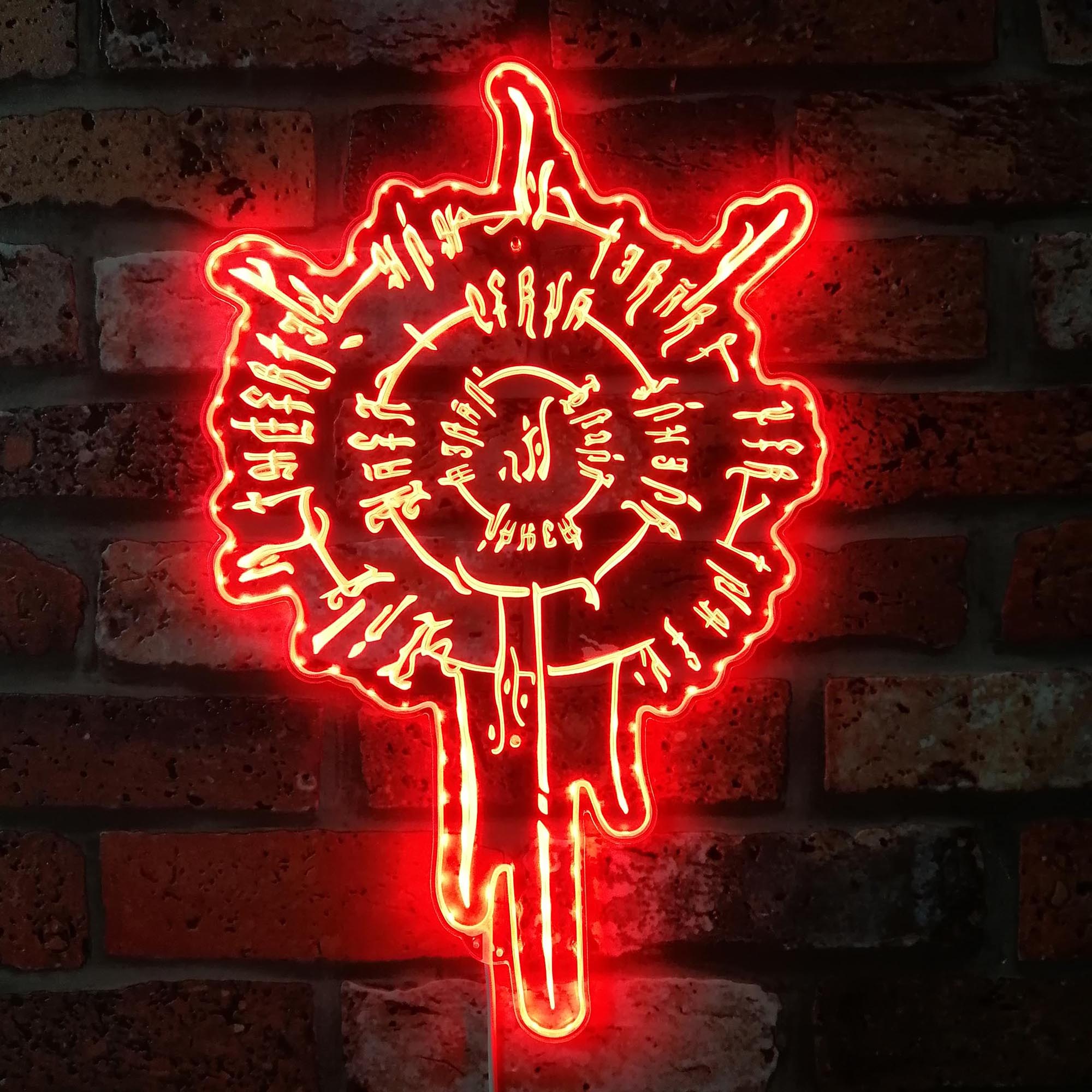 Astarion's Scar Baldur's Gate 3 RGB Edge Lit LED Sign