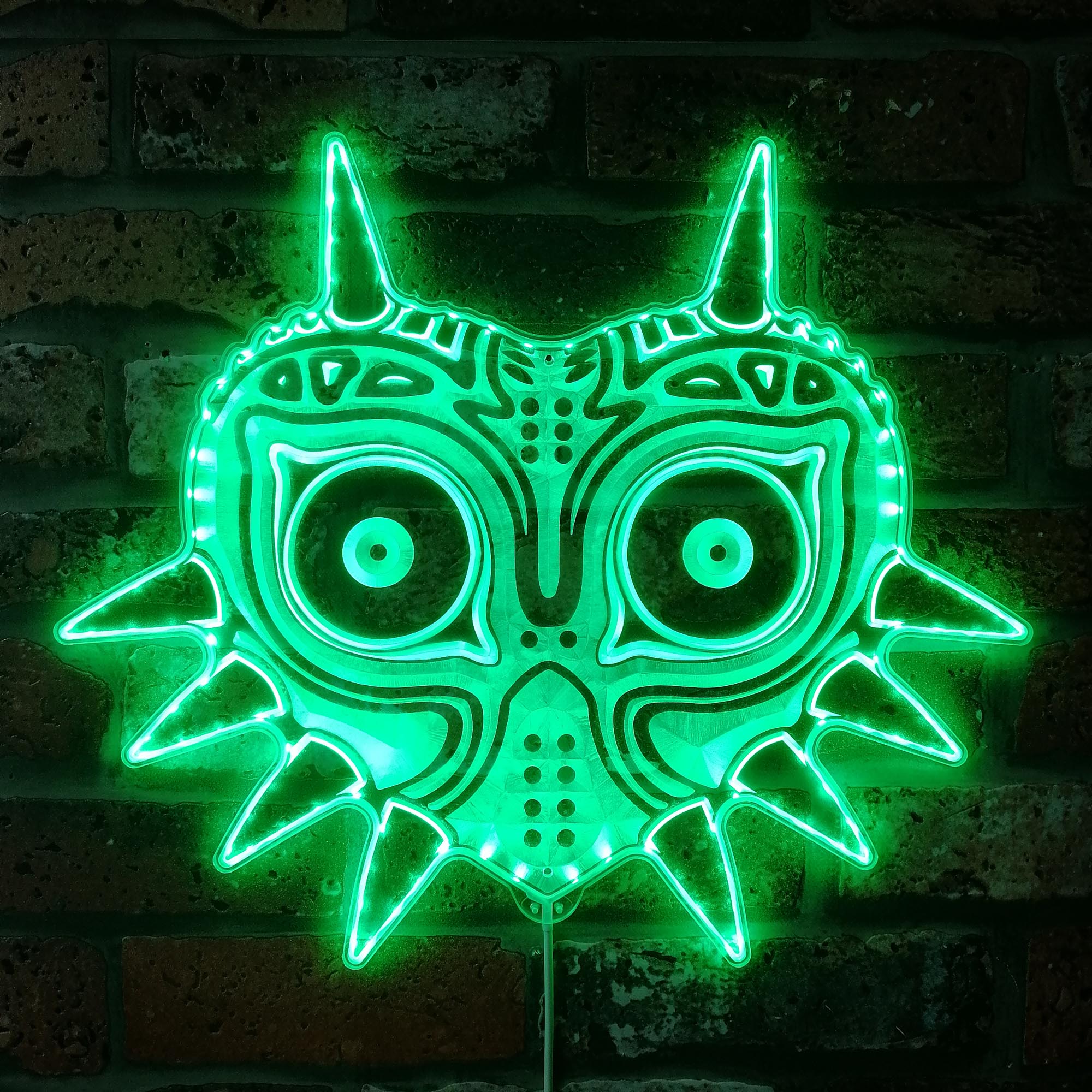 Zelda Majoras Dynamic RGB Edge Lit LED Sign