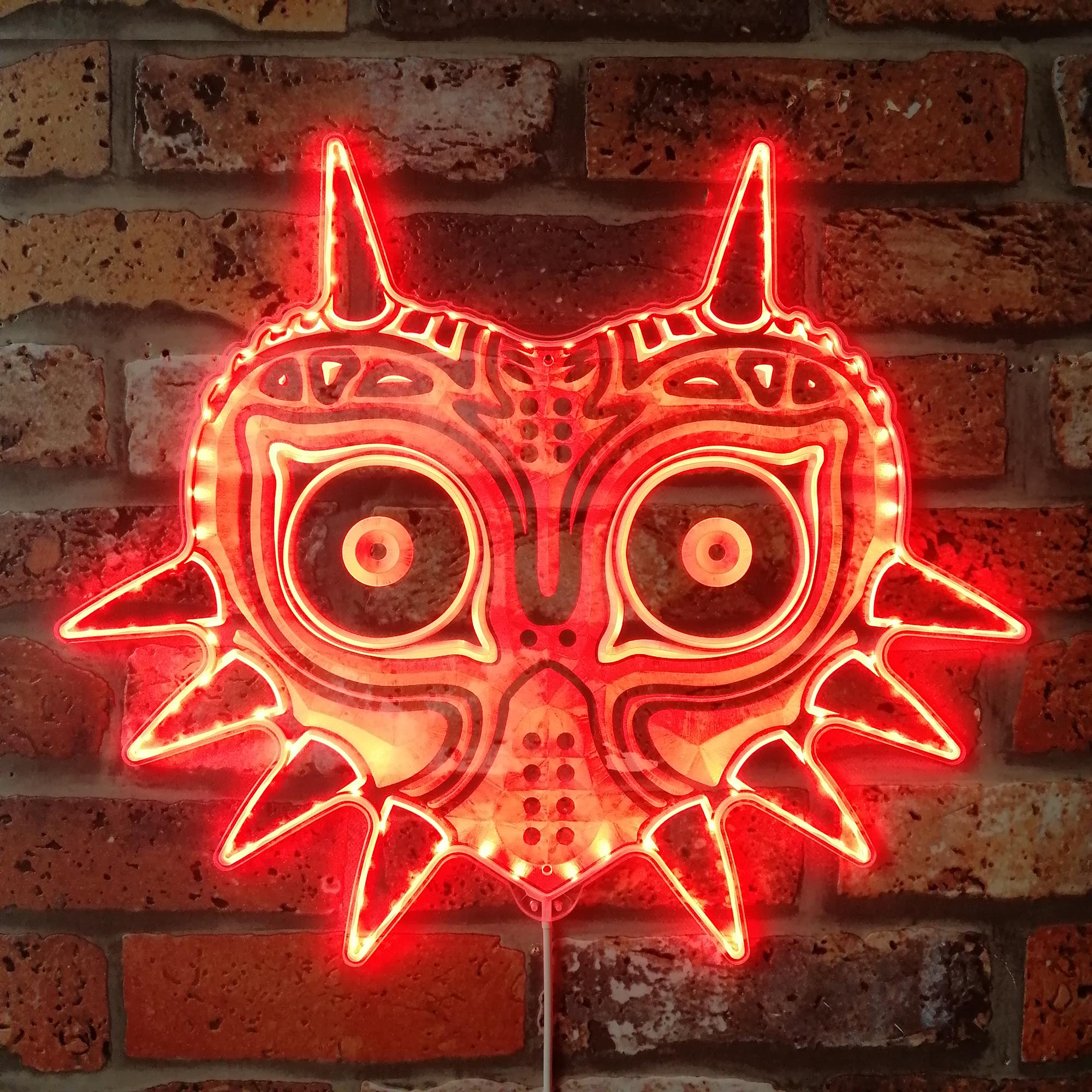 Zelda Majoras Dynamic RGB Edge Lit LED Sign