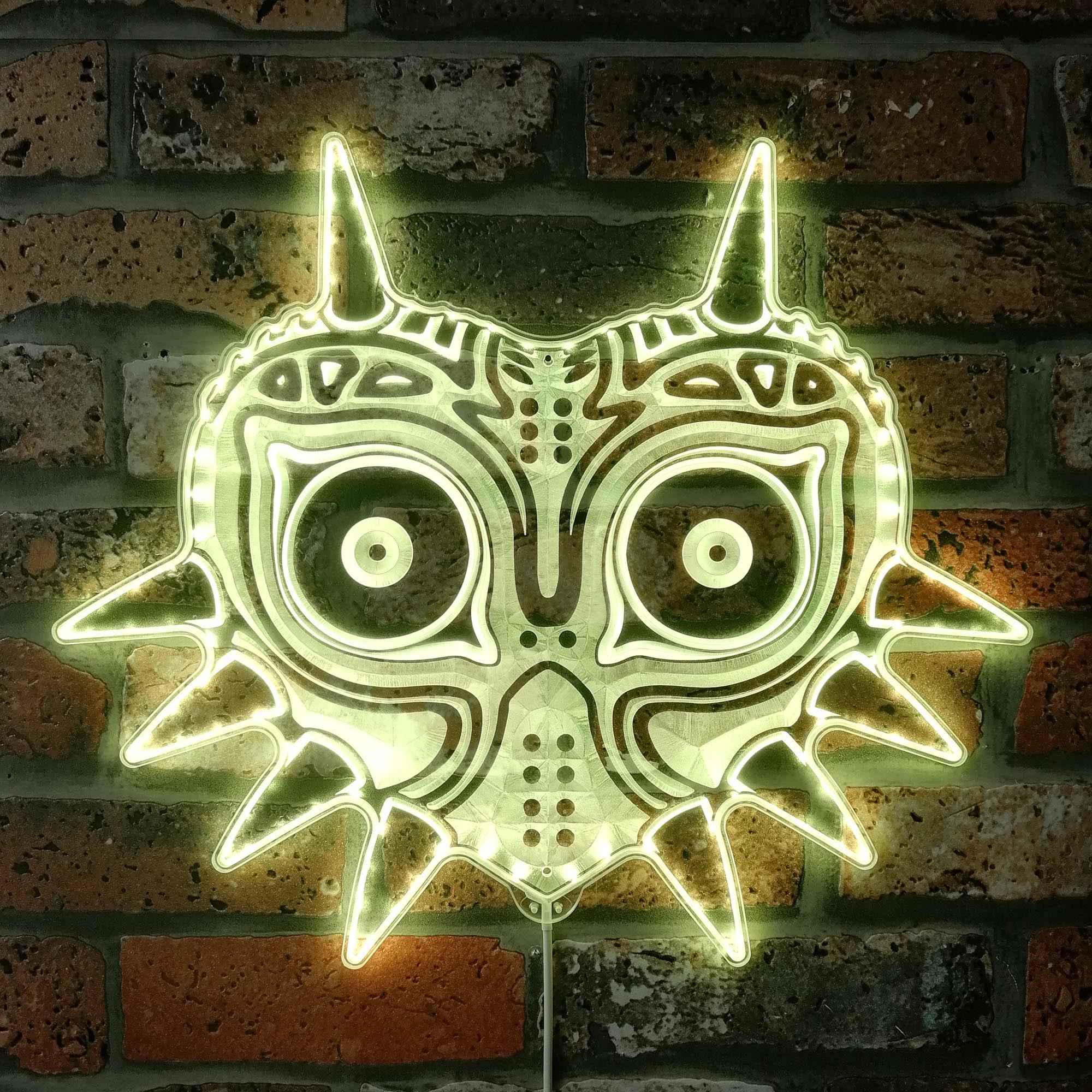 Zelda Majoras Dynamic RGB Edge Lit LED Sign