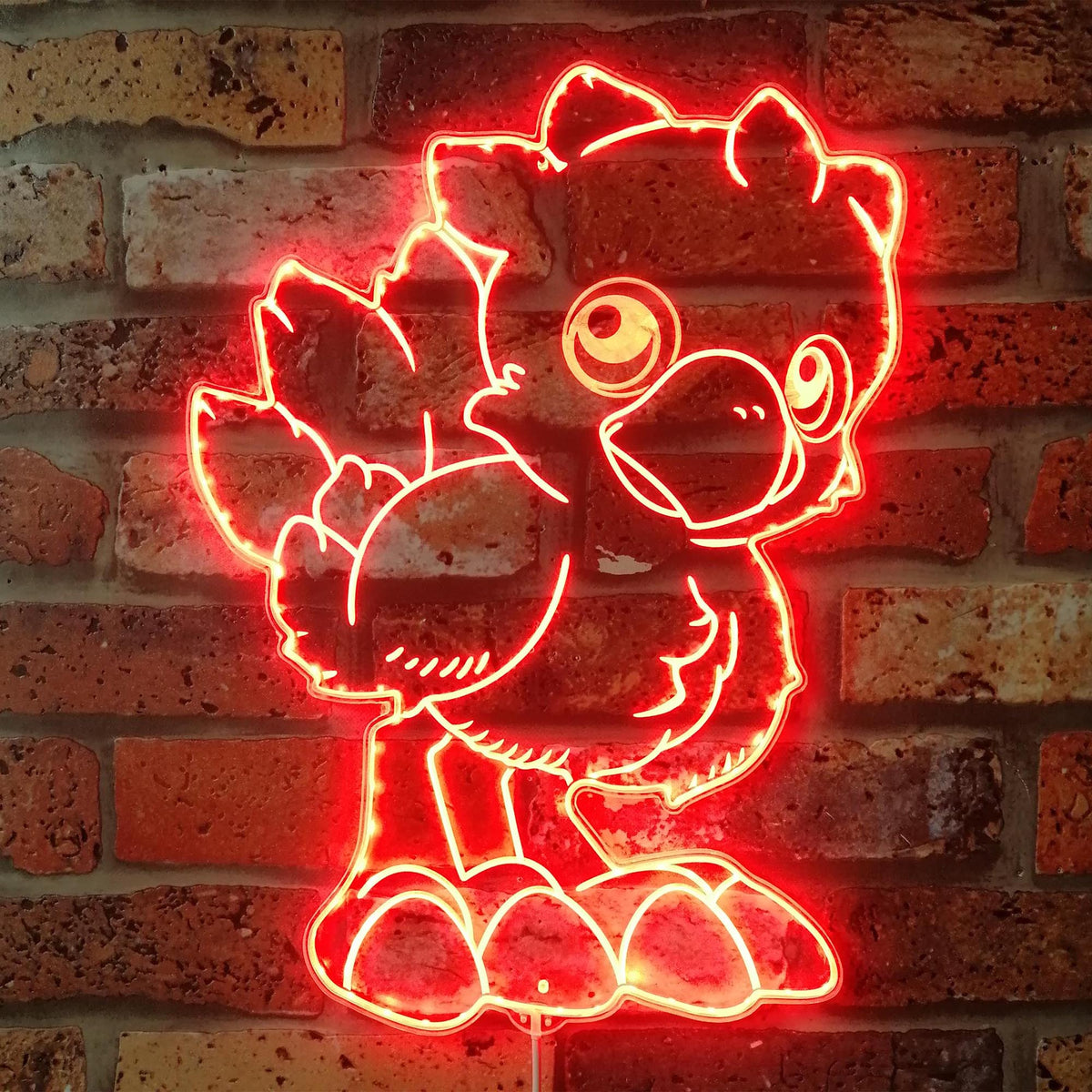 Final Fantasy Chocobo Dynamic RGB Edge Lit LED Sign | LEDLABCAVE