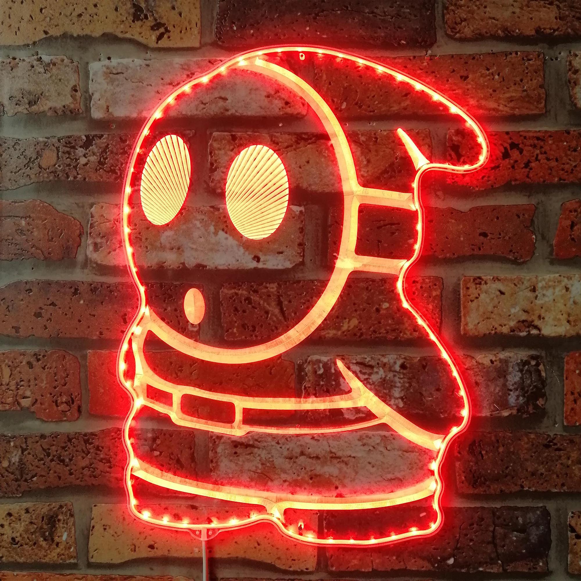 Super Mario Shy Guy Dynamic RGB Edge Lit LED Sign