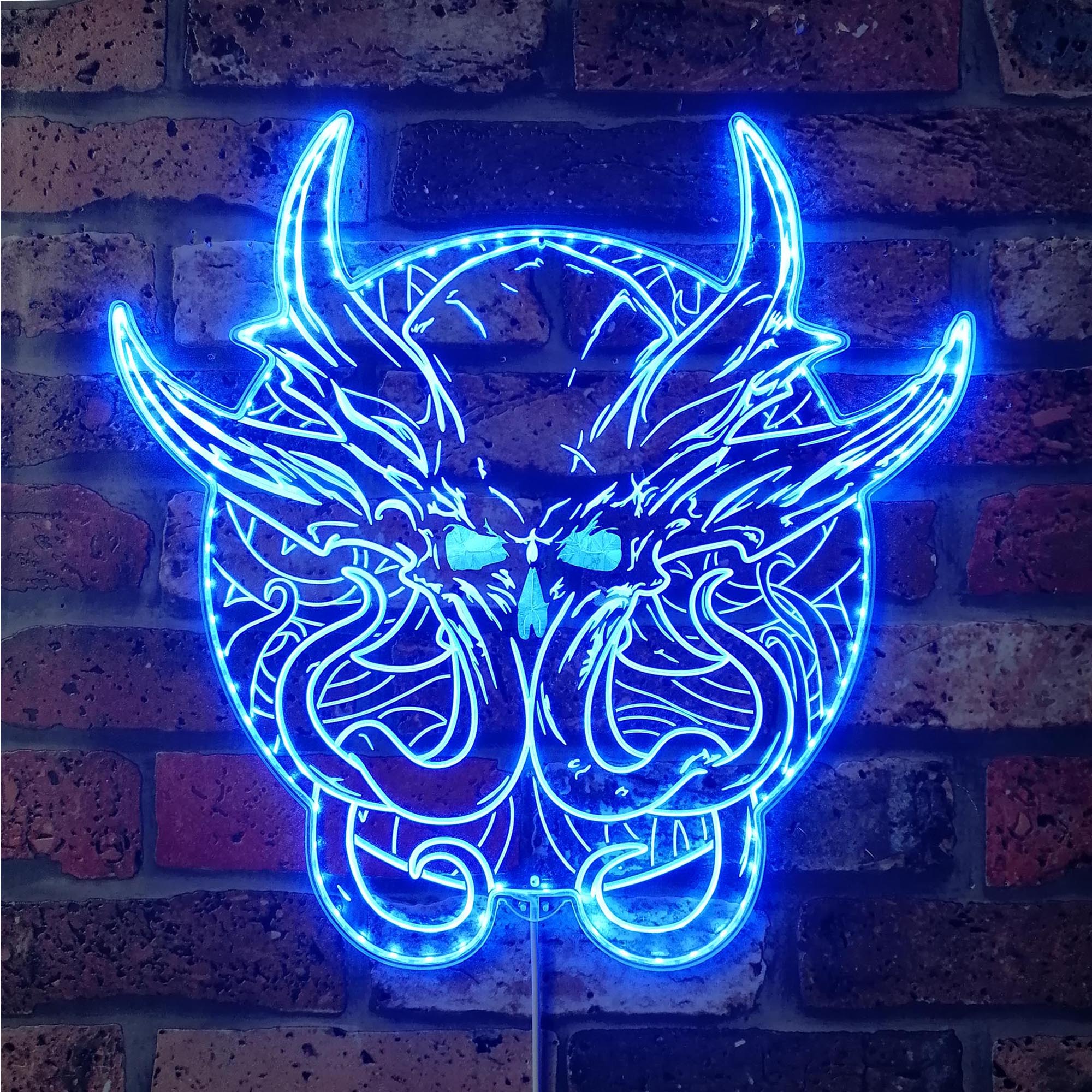 Cthulhu Emperor Dynamic RGB Edge Lit LED Sign