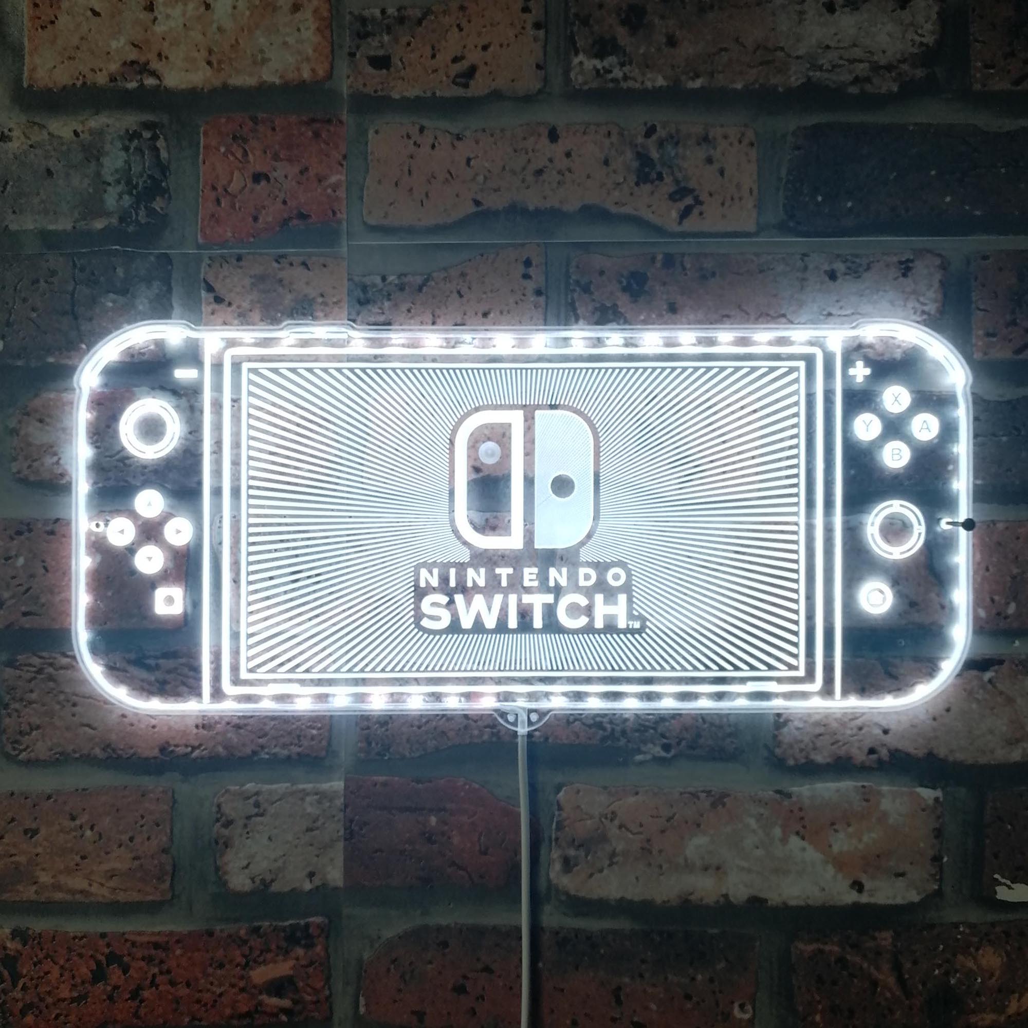 Nintendo Switch Dynamic RGB Edge Lit LED Sign
