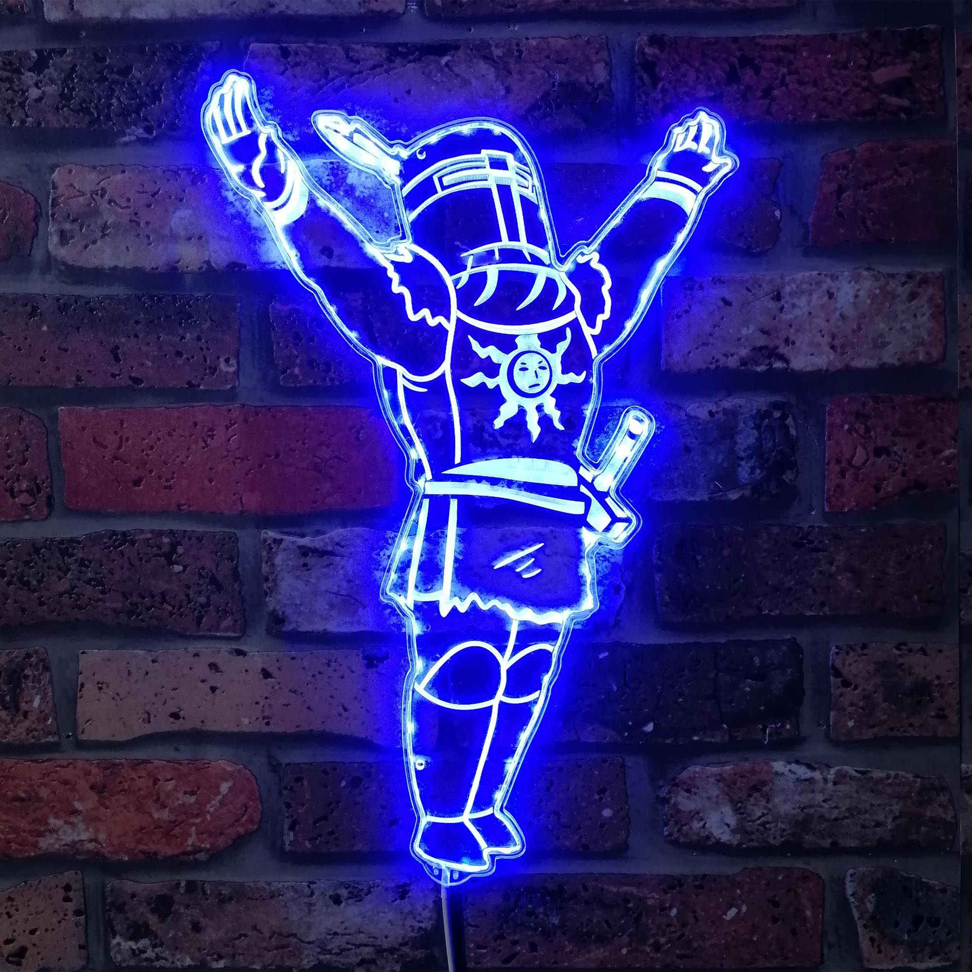 Dark Souls Praise the Sun Dynamic RGB Edge Lit LED Sign