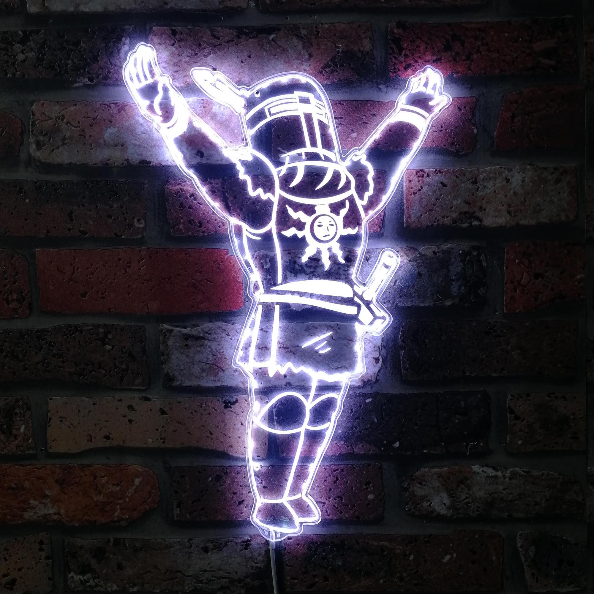 Dark Souls Praise the Sun Dynamic RGB Edge Lit LED Sign