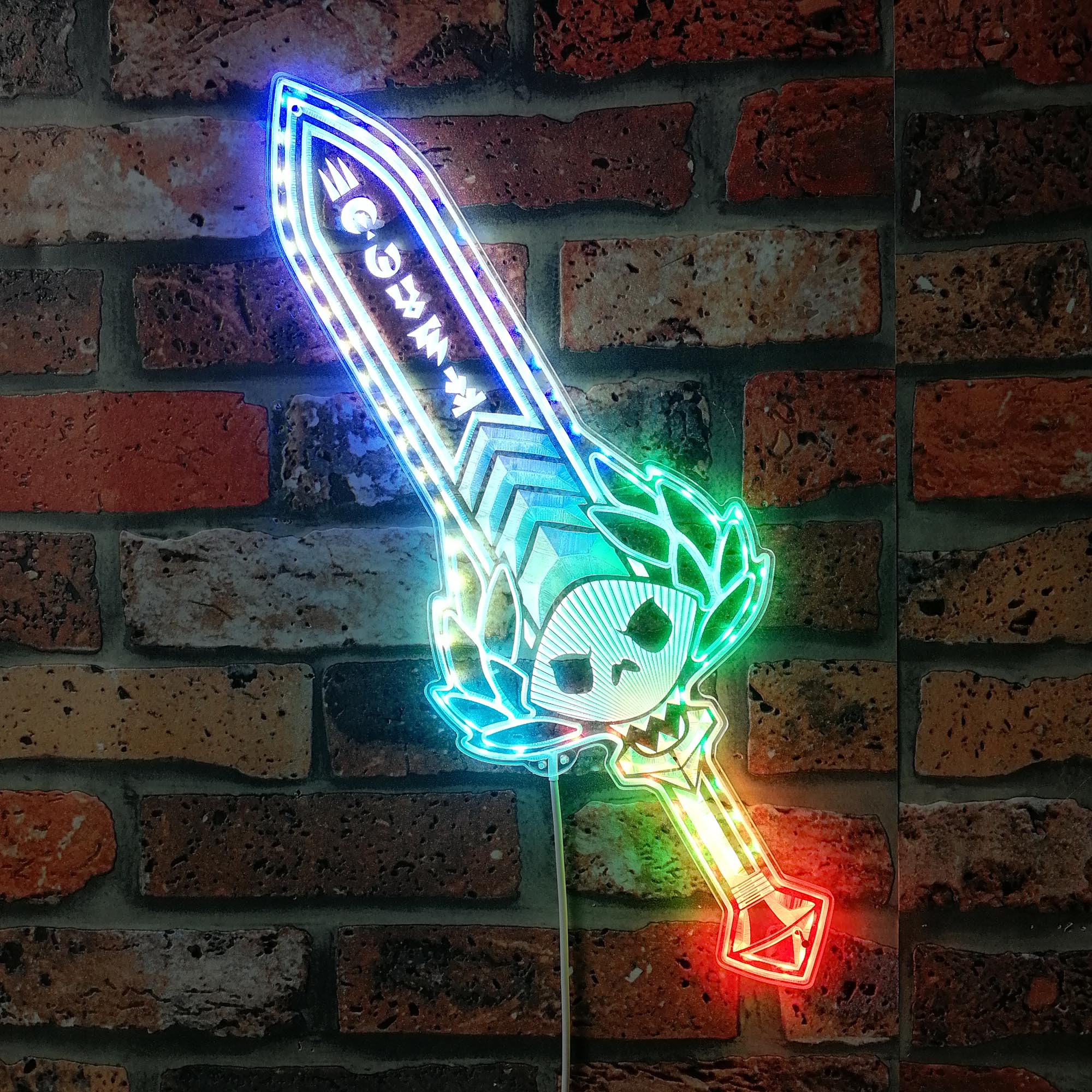 Stygian Blade Hades Dynamic RGB Edge Lit LED Sign