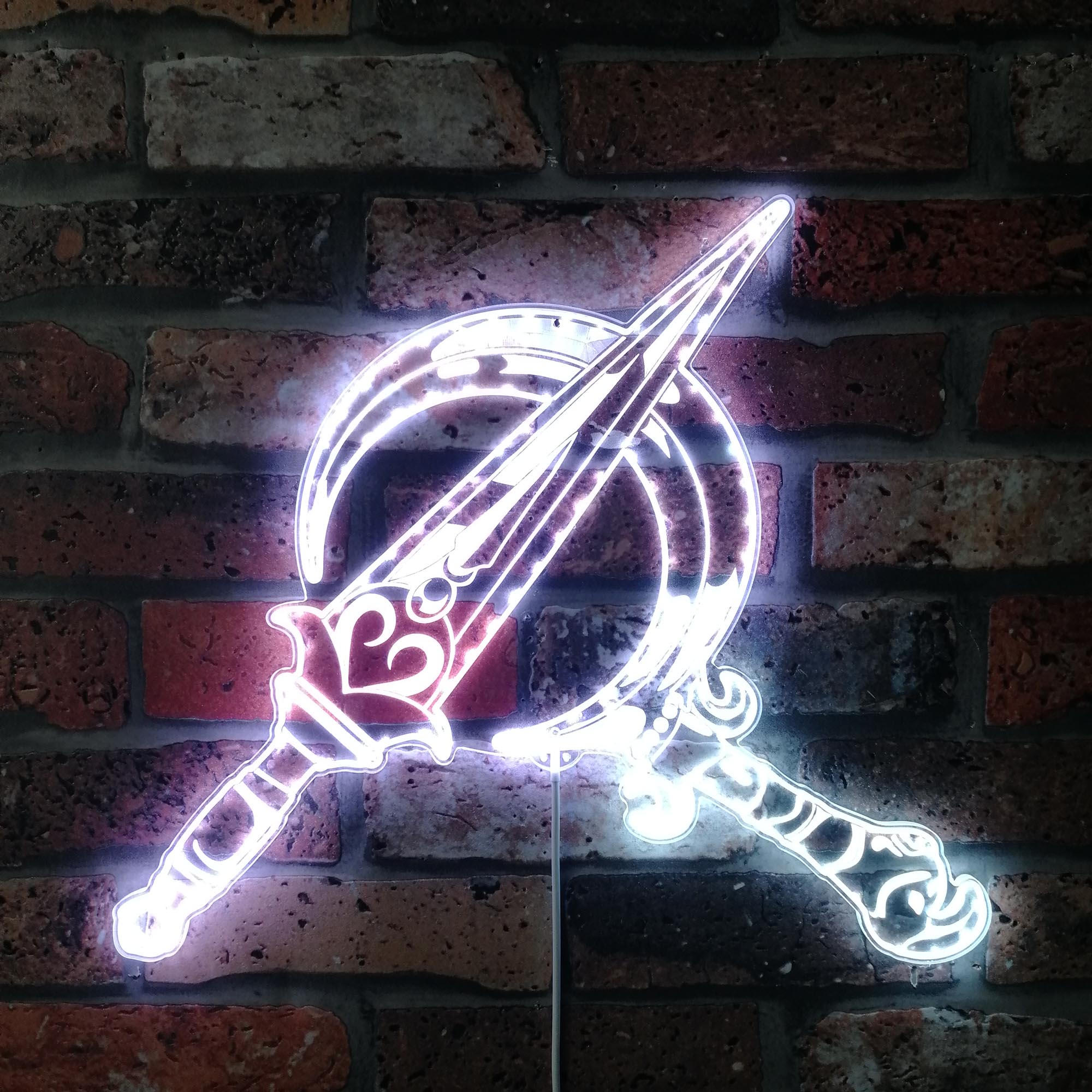 Hades 2 Dynamic RGB Edge Lit LED Sign