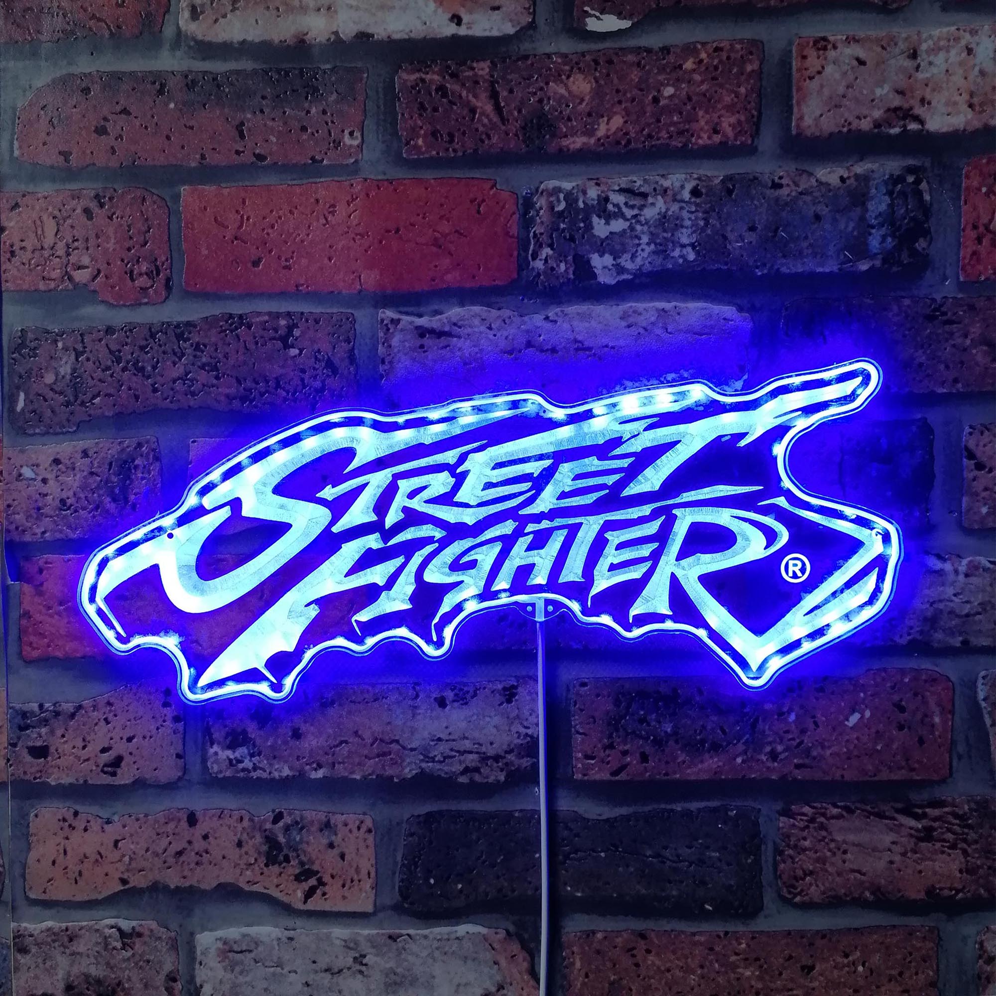 Street Fighter Dynamic RGB Edge Lit LED Sign