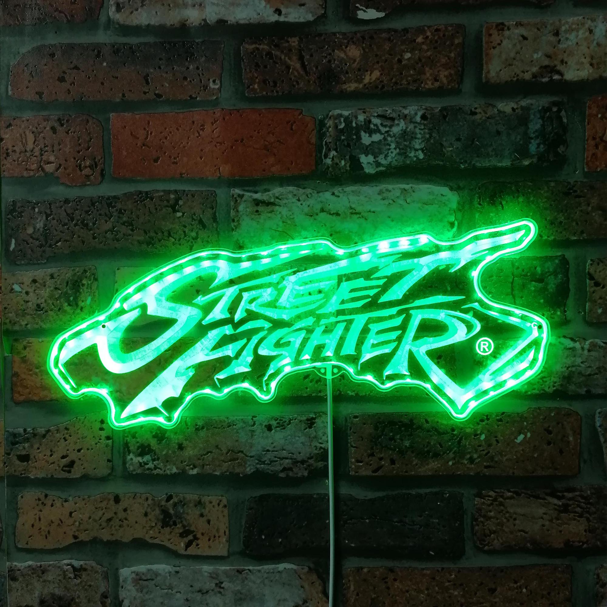 Street Fighter Dynamic RGB Edge Lit LED Sign