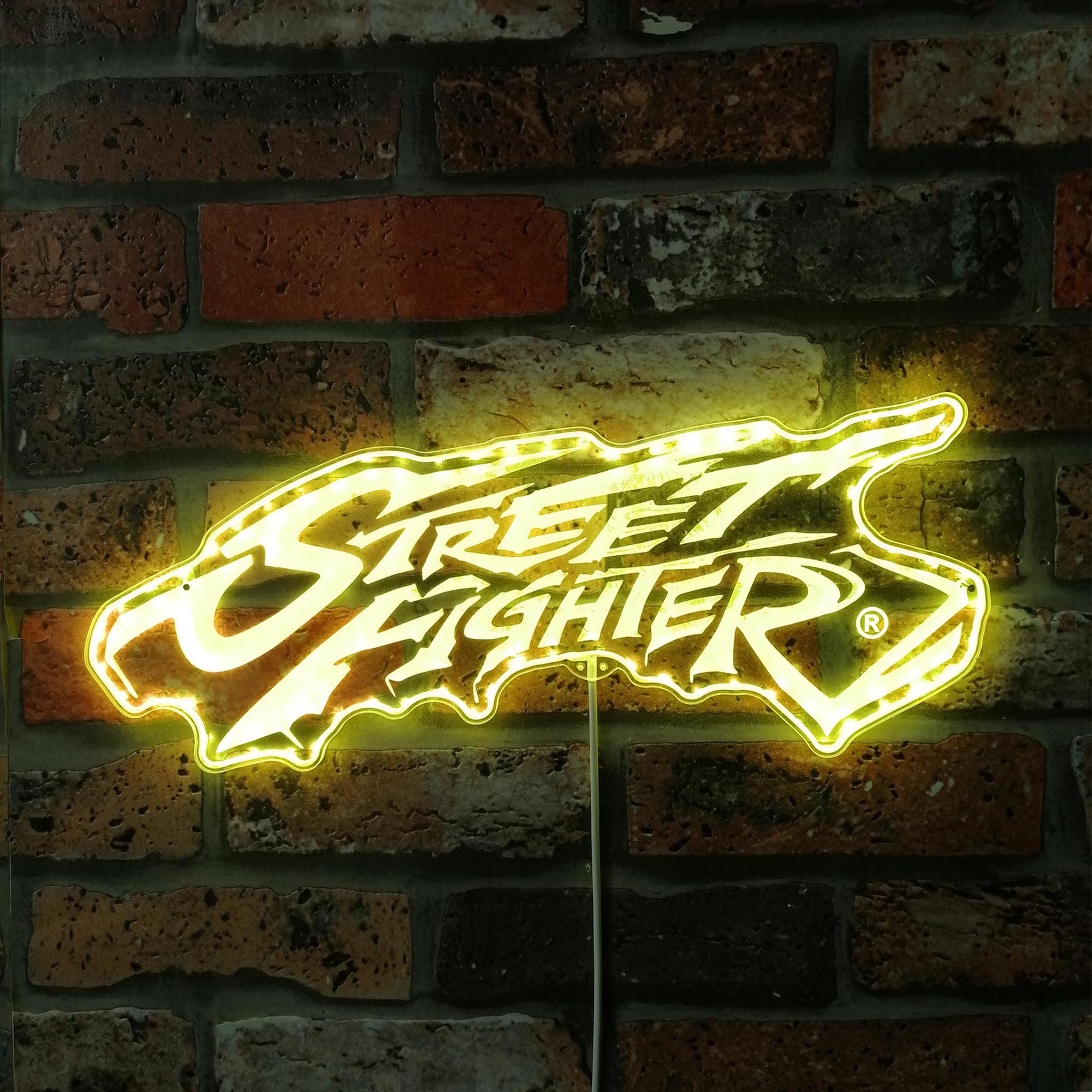 Street Fighter Dynamic RGB Edge Lit LED Sign