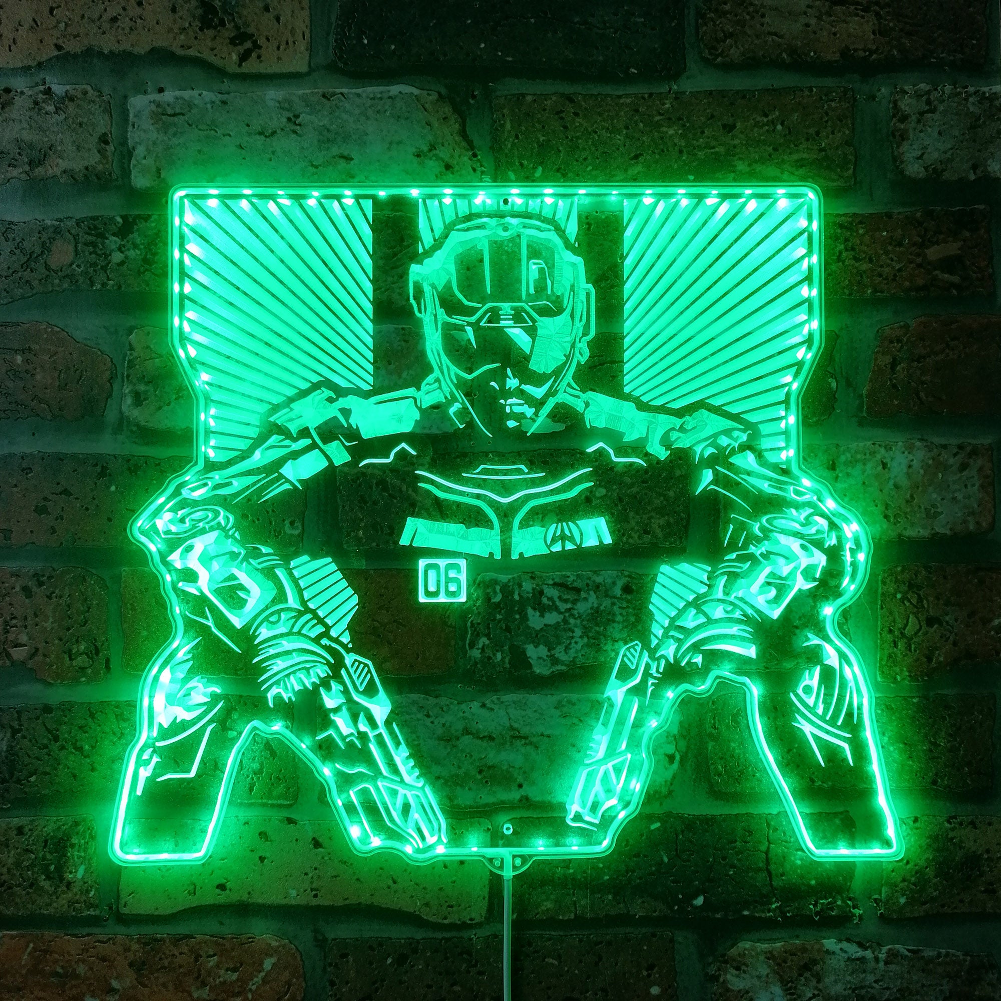 Call of Duty Dynamic RGB Edge Lit LED Sign