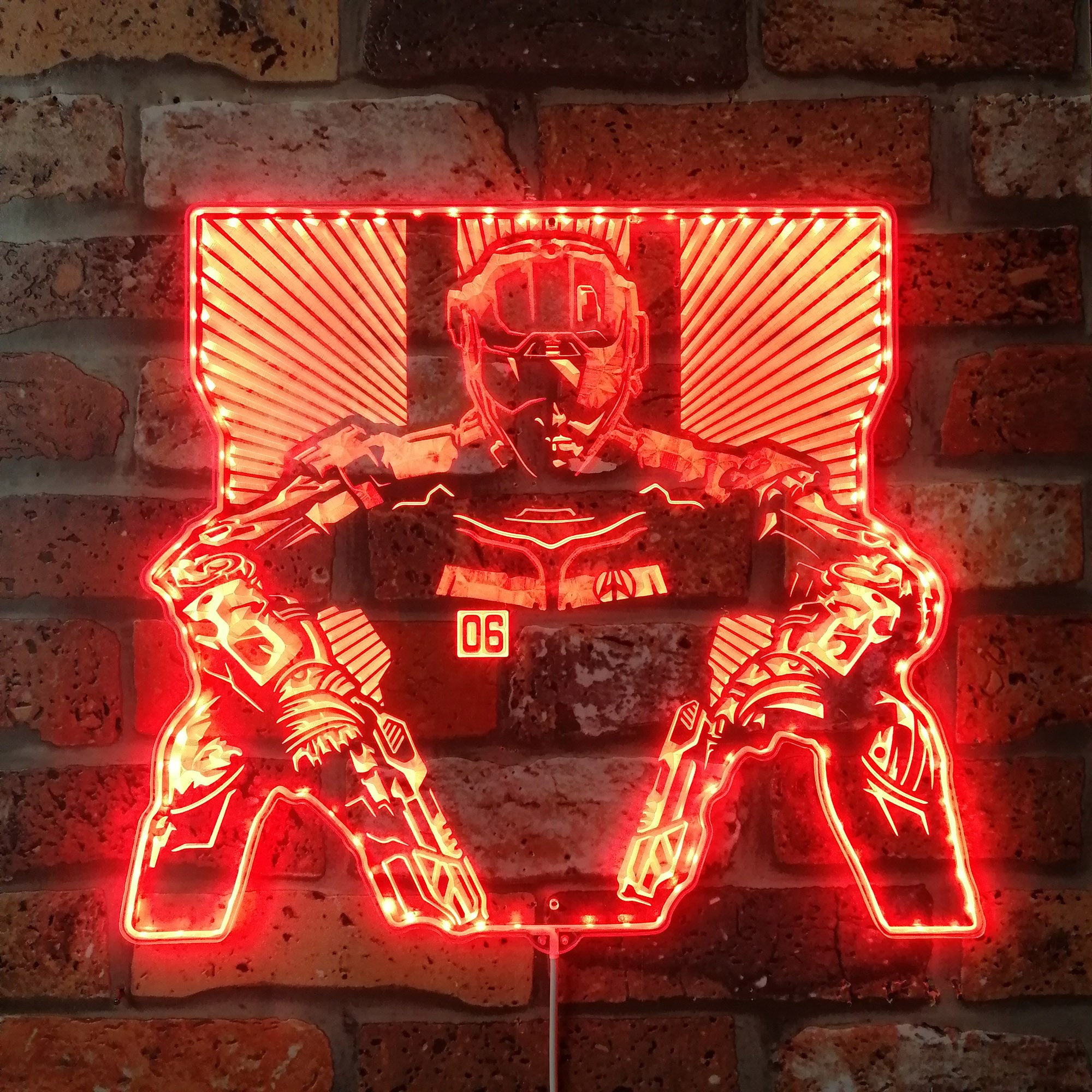 Call of Duty Dynamic RGB Edge Lit LED Sign