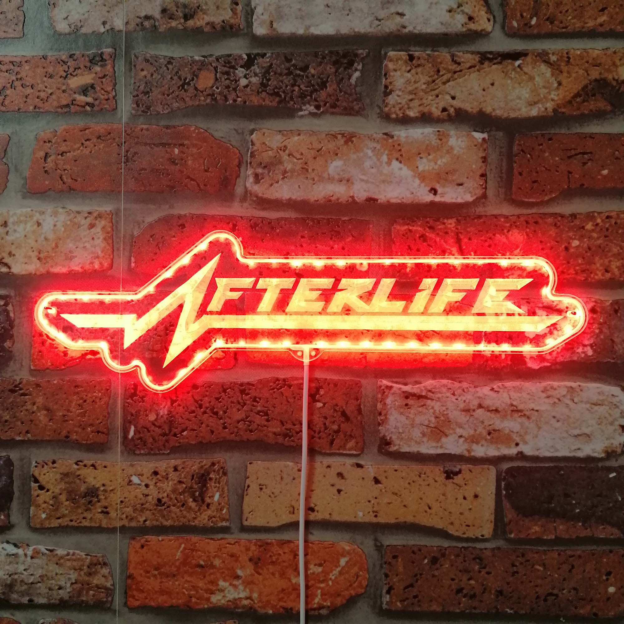 Cyberpunk 2077 Afterlife Dynamic RGB Edge Lit LED Sign