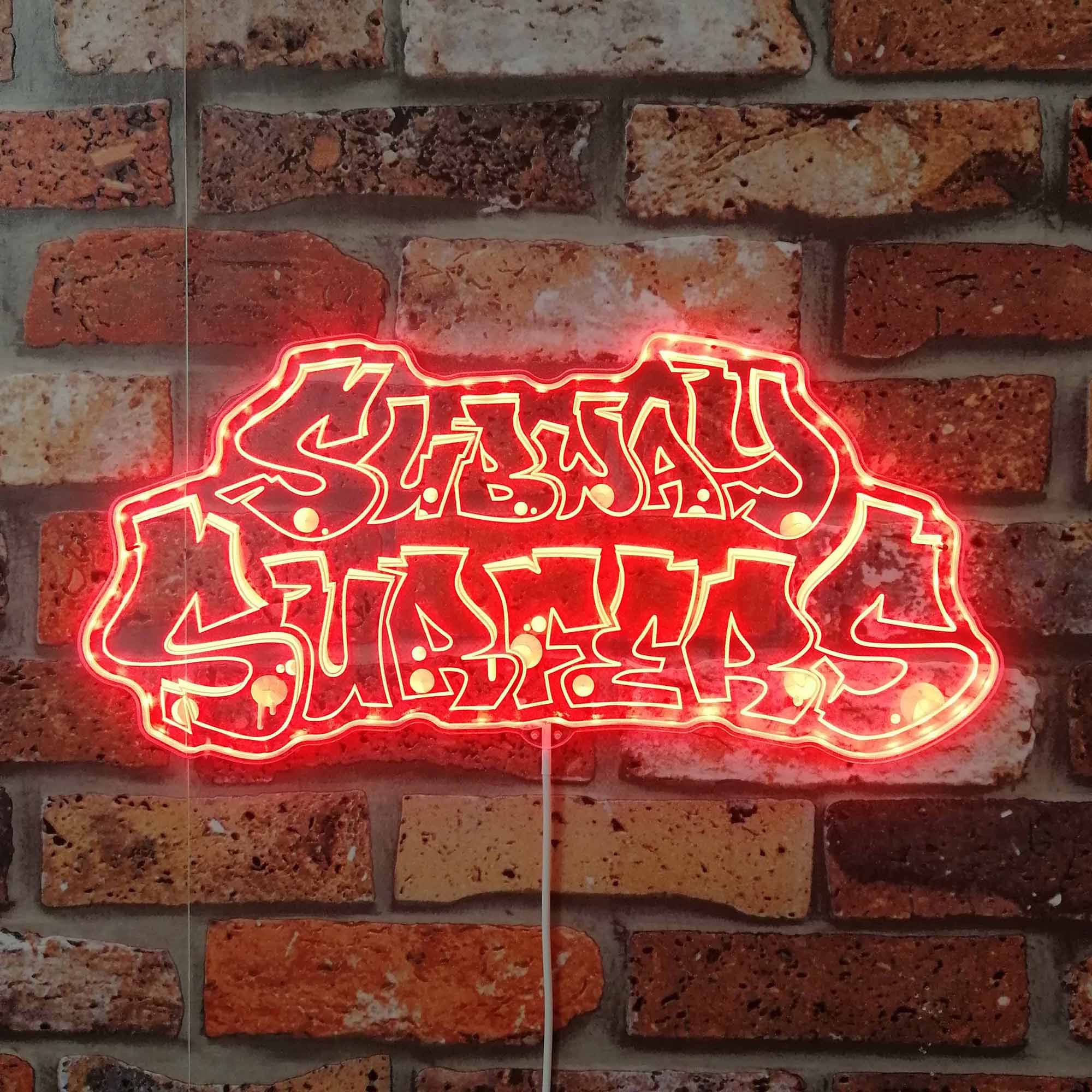 Subway Surfers Dynamic RGB Edge Lit LED Sign