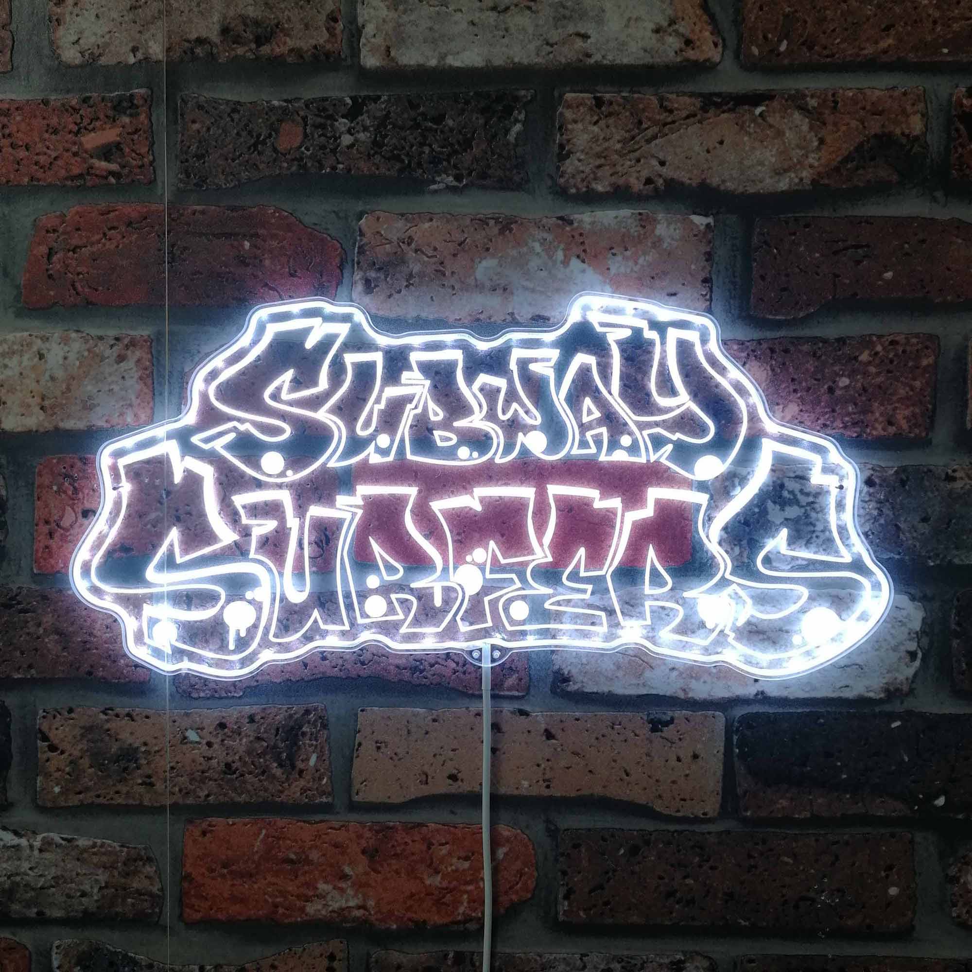 Subway Surfers Dynamic RGB Edge Lit LED Sign