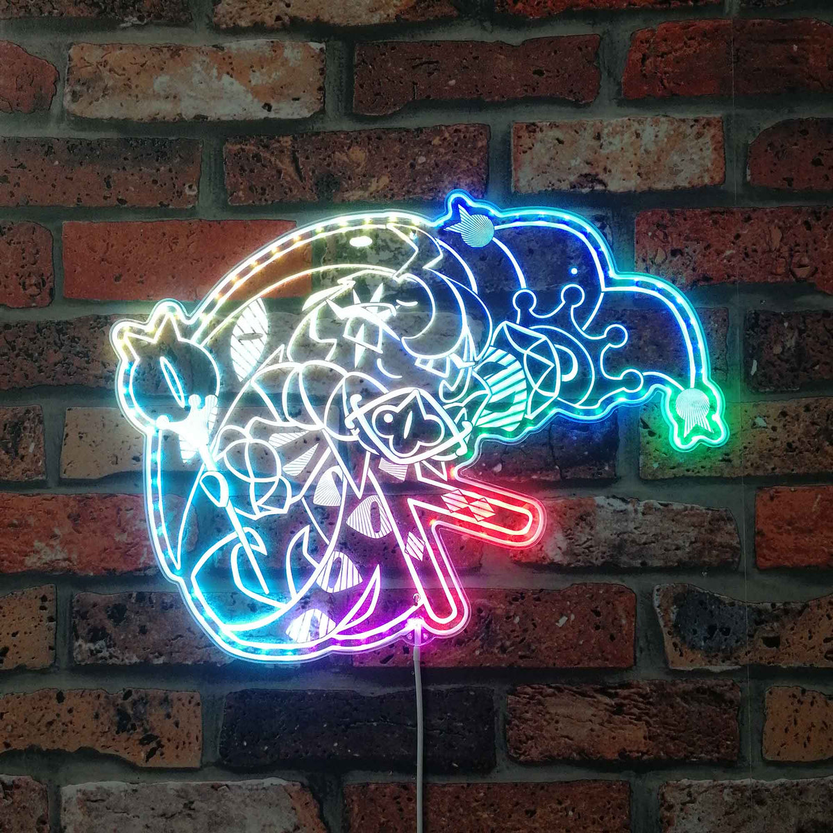 Shadow Milk Dynamic RGB Edge Lit LED Sign | PROLEDSIGN