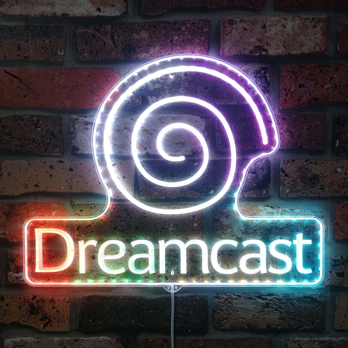 Dreamcast Dynamic RGB Edge Lit LED Sign | PROLEDSIGN