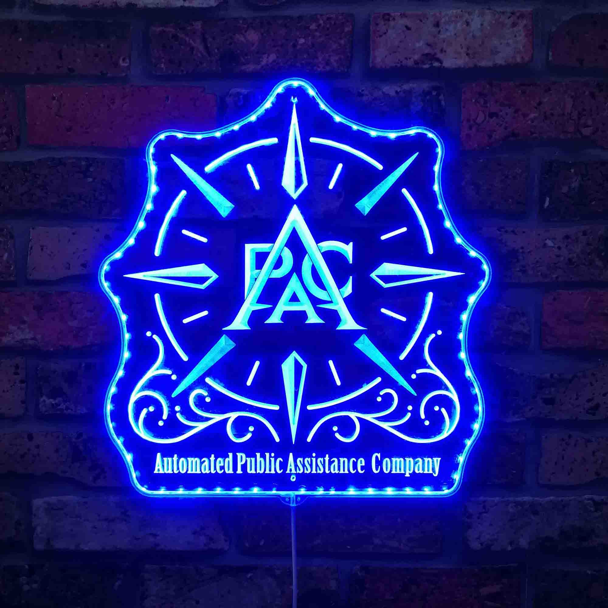 Death Stranding 2 Apac Neon LED Sign with Dynamic RGB Colors