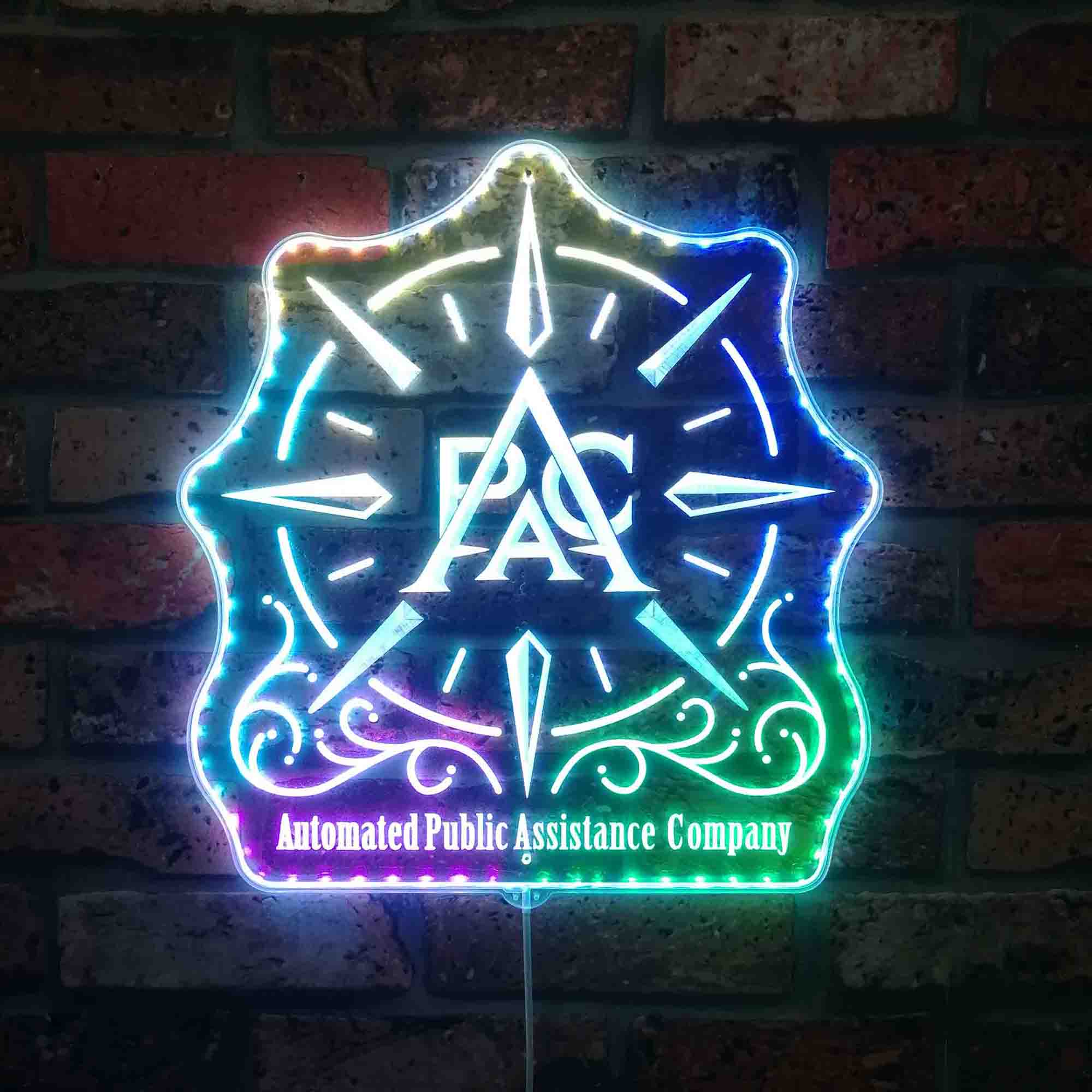Death Stranding 2 Apac Neon LED Sign with Dynamic RGB Colors
