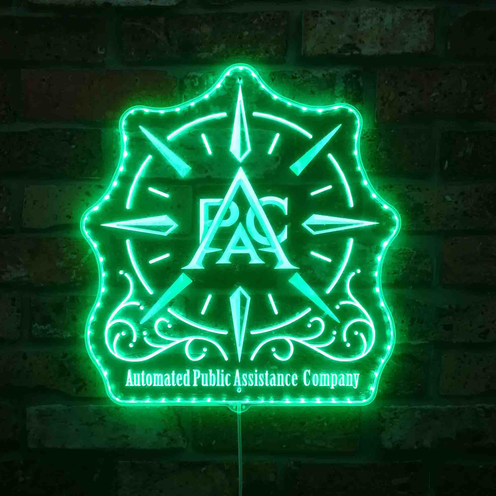 Death Stranding 2 Apac Neon LED Sign with Dynamic RGB Colors