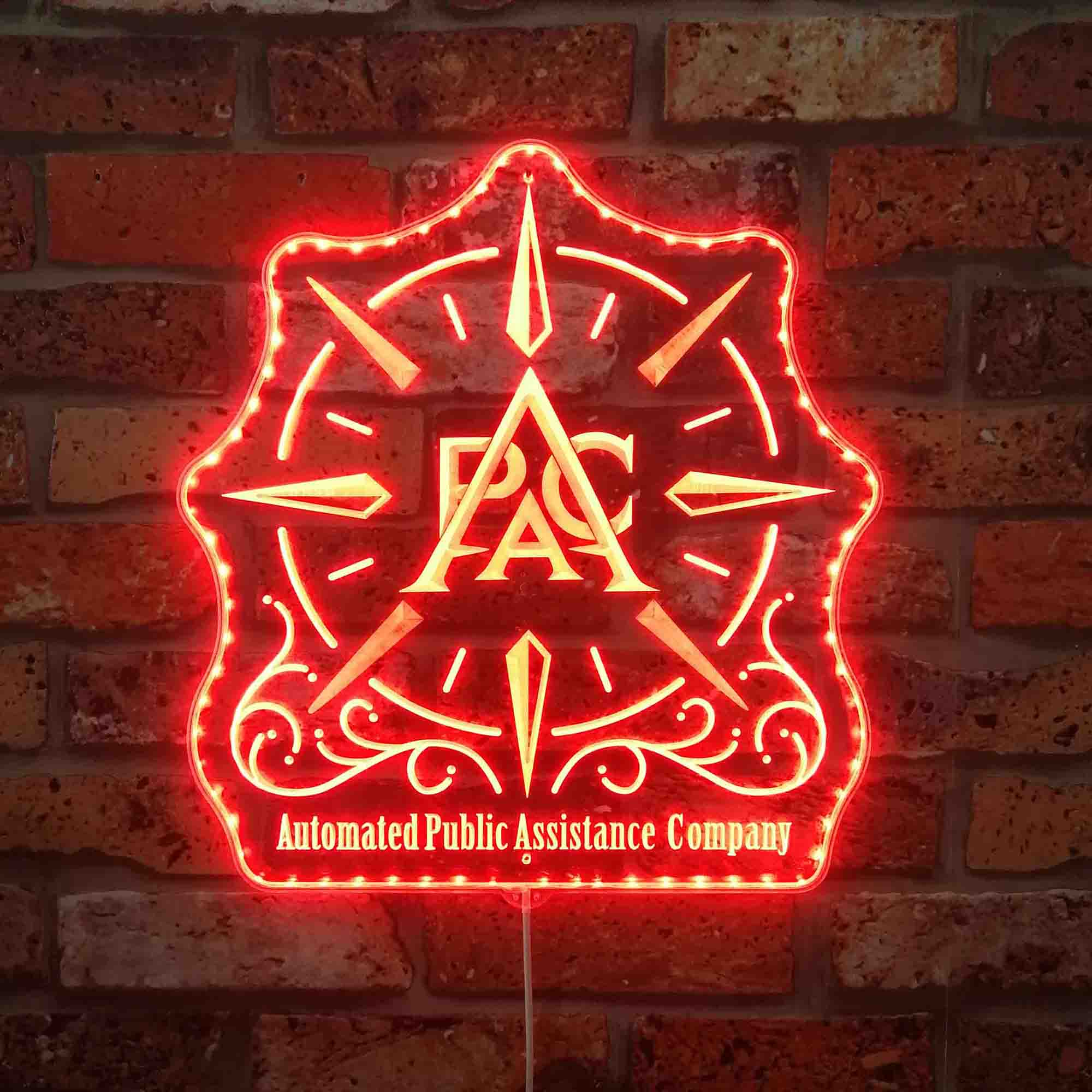 Death Stranding 2 Apac Neon LED Sign with Dynamic RGB Colors