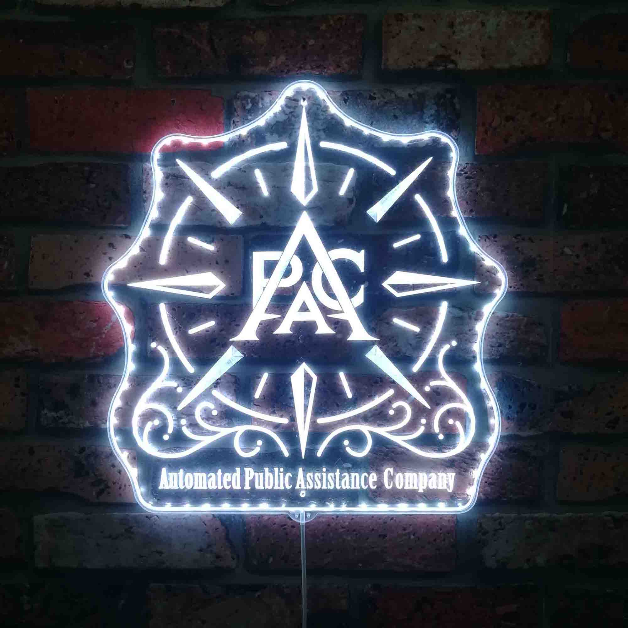 Death Stranding 2 Apac Neon LED Sign with Dynamic RGB Colors