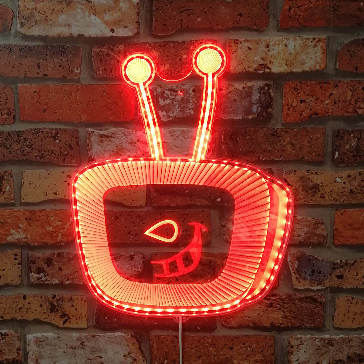 Tenna Deltarune Dynamic RGB Edge Lit LED Sign | PROLEDSIGN