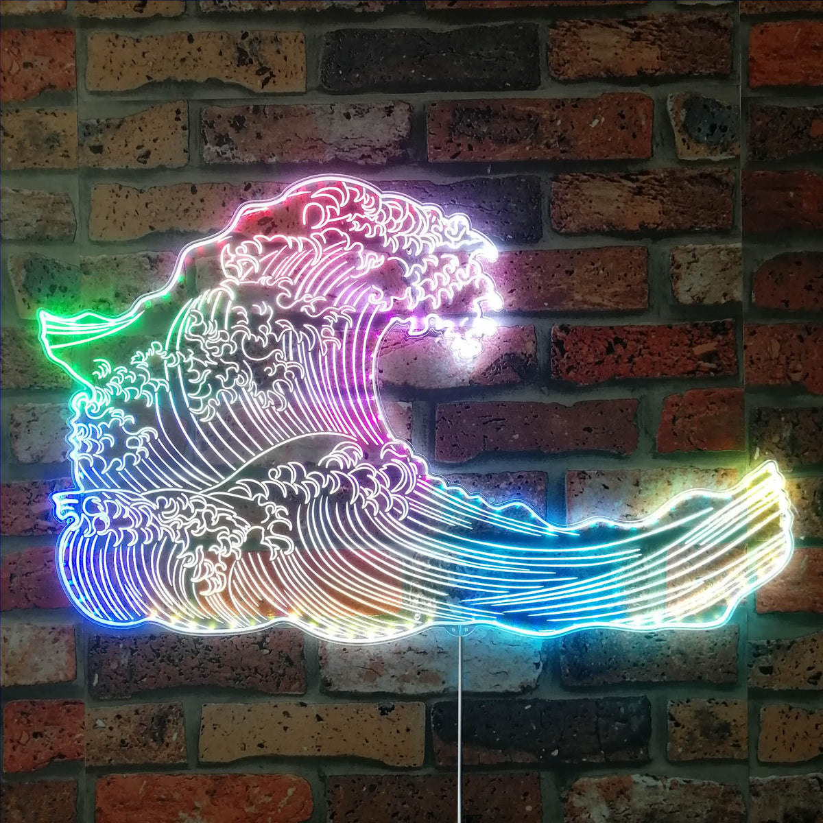 Custom Create Your Own Dynamic RGB Edge Lit LED Sign | ledlabcave