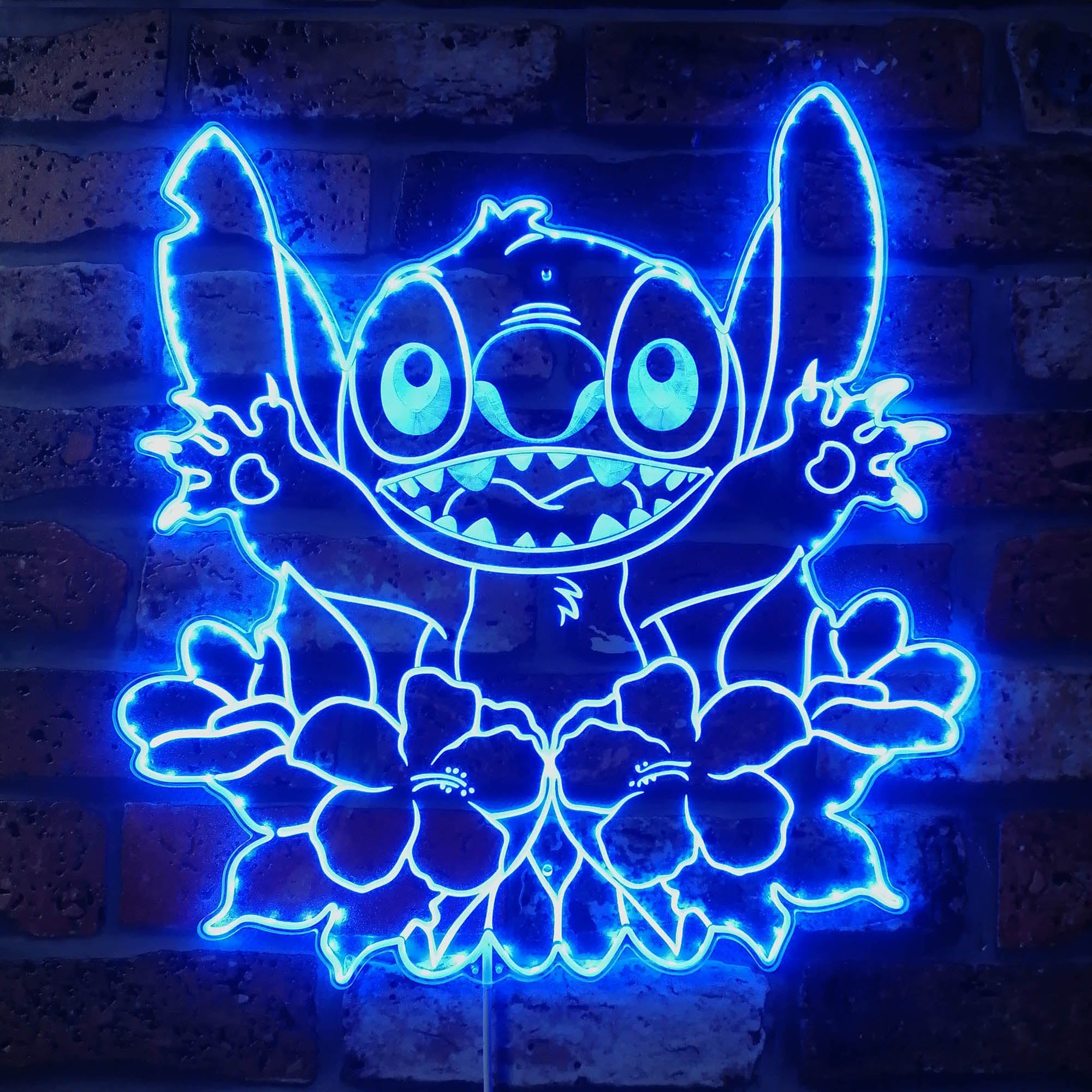 Stitch Dynamic RGB Edge Lit LED Sign