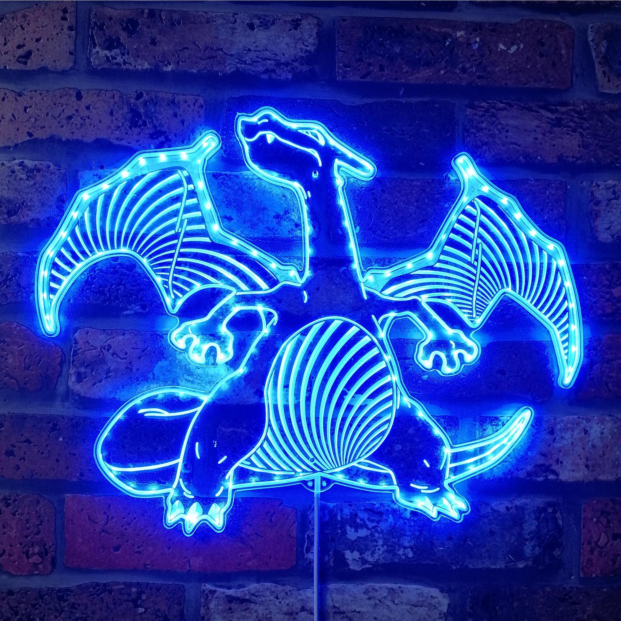 Charizard Neon RGB Edge Lit LED Sign