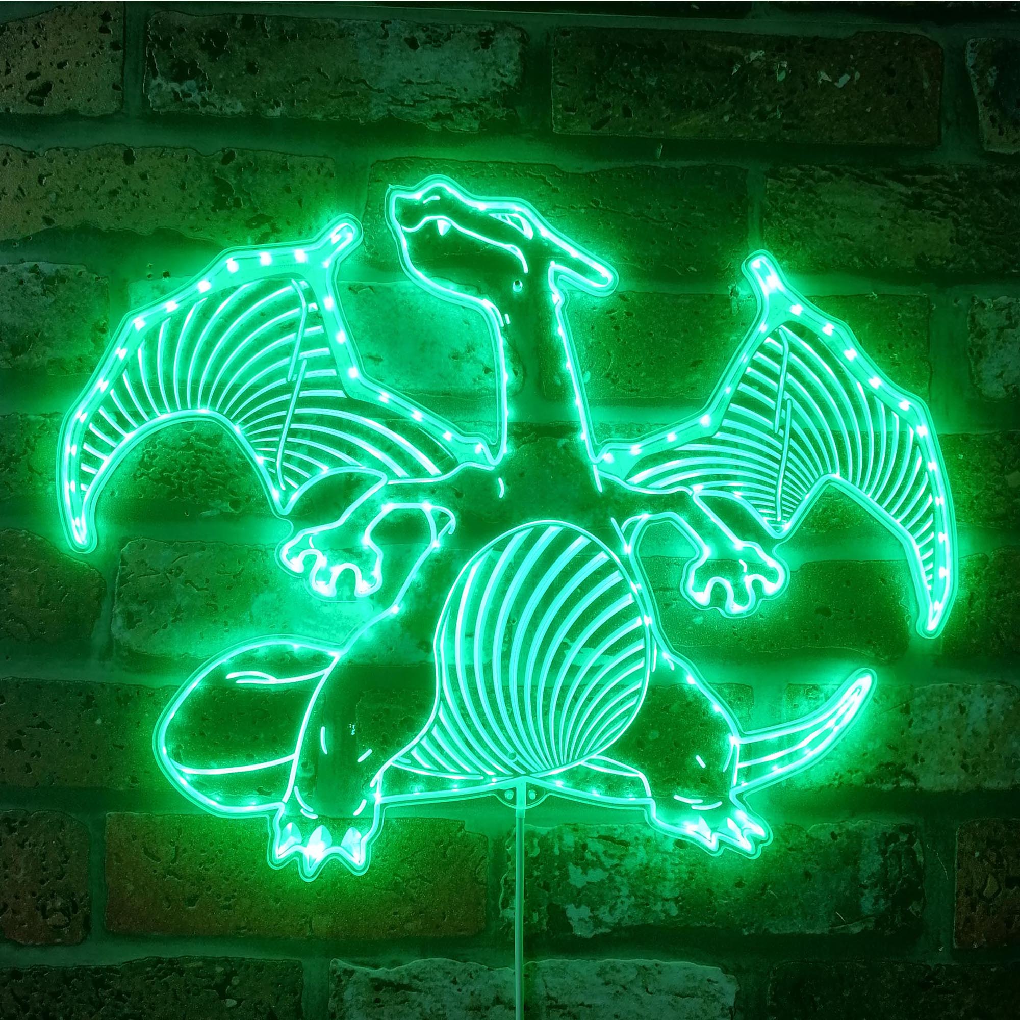 Charizard Neon RGB Edge Lit LED Sign