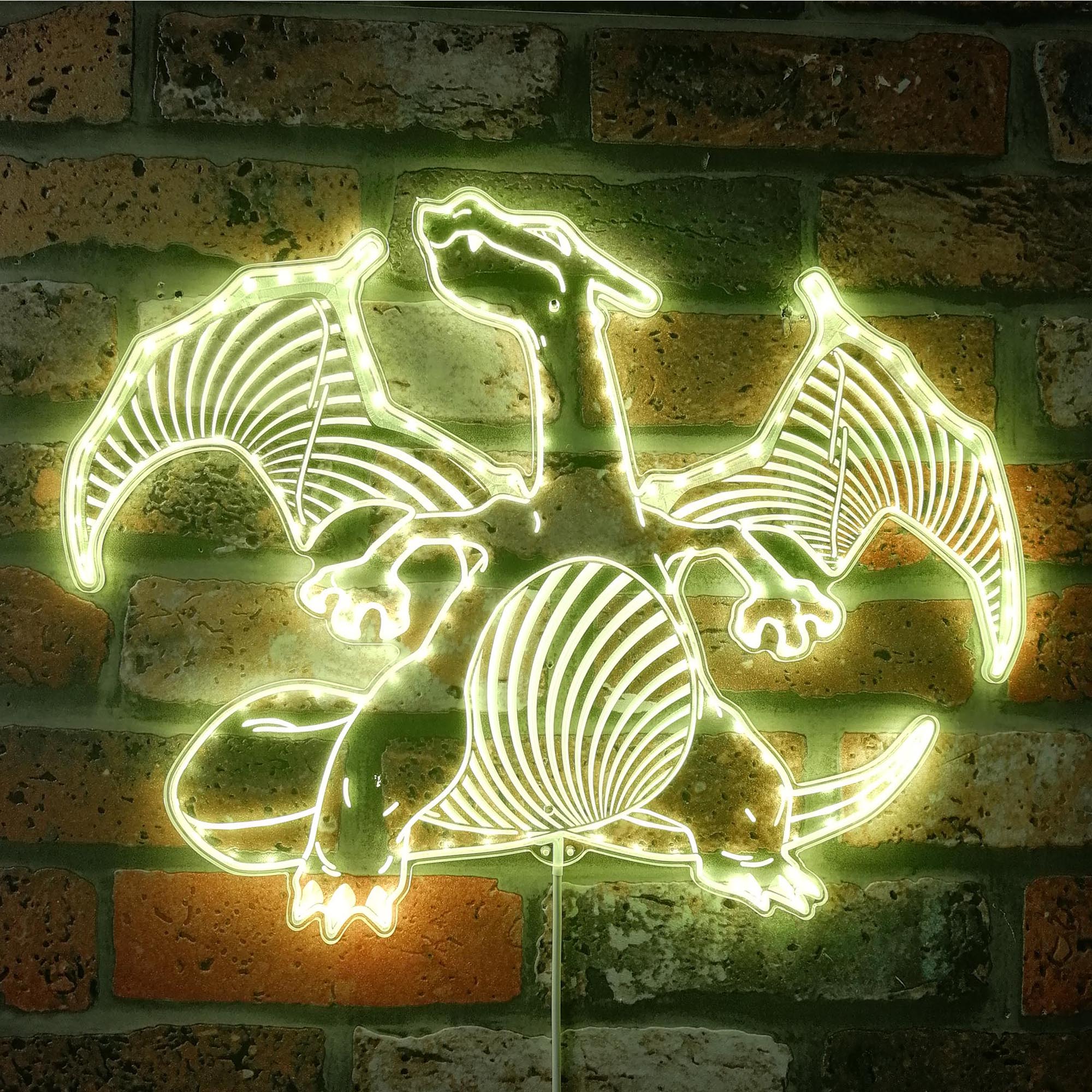 Charizard Neon RGB Edge Lit LED Sign