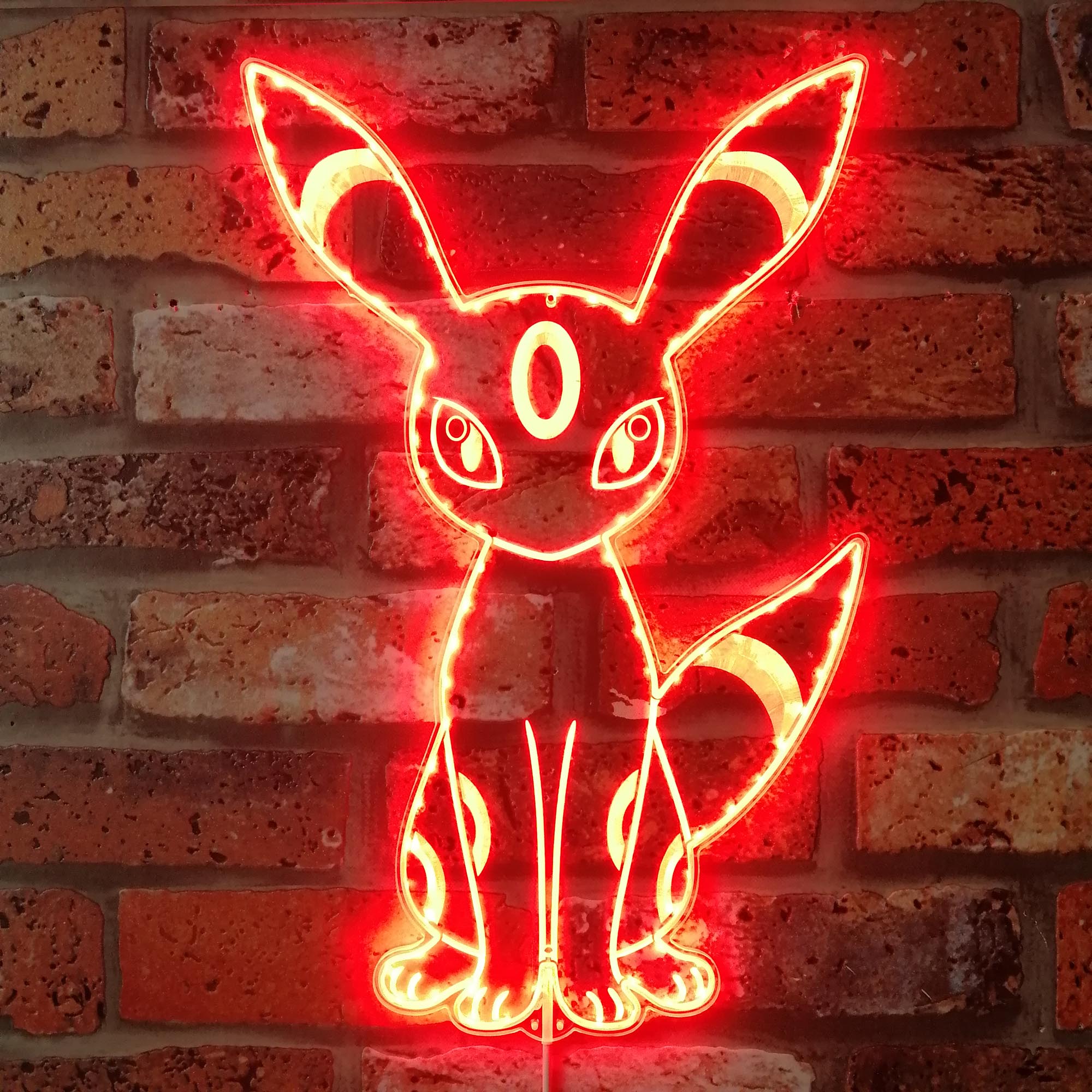 Umbreon Neon RGB Edge Lit LED Sign