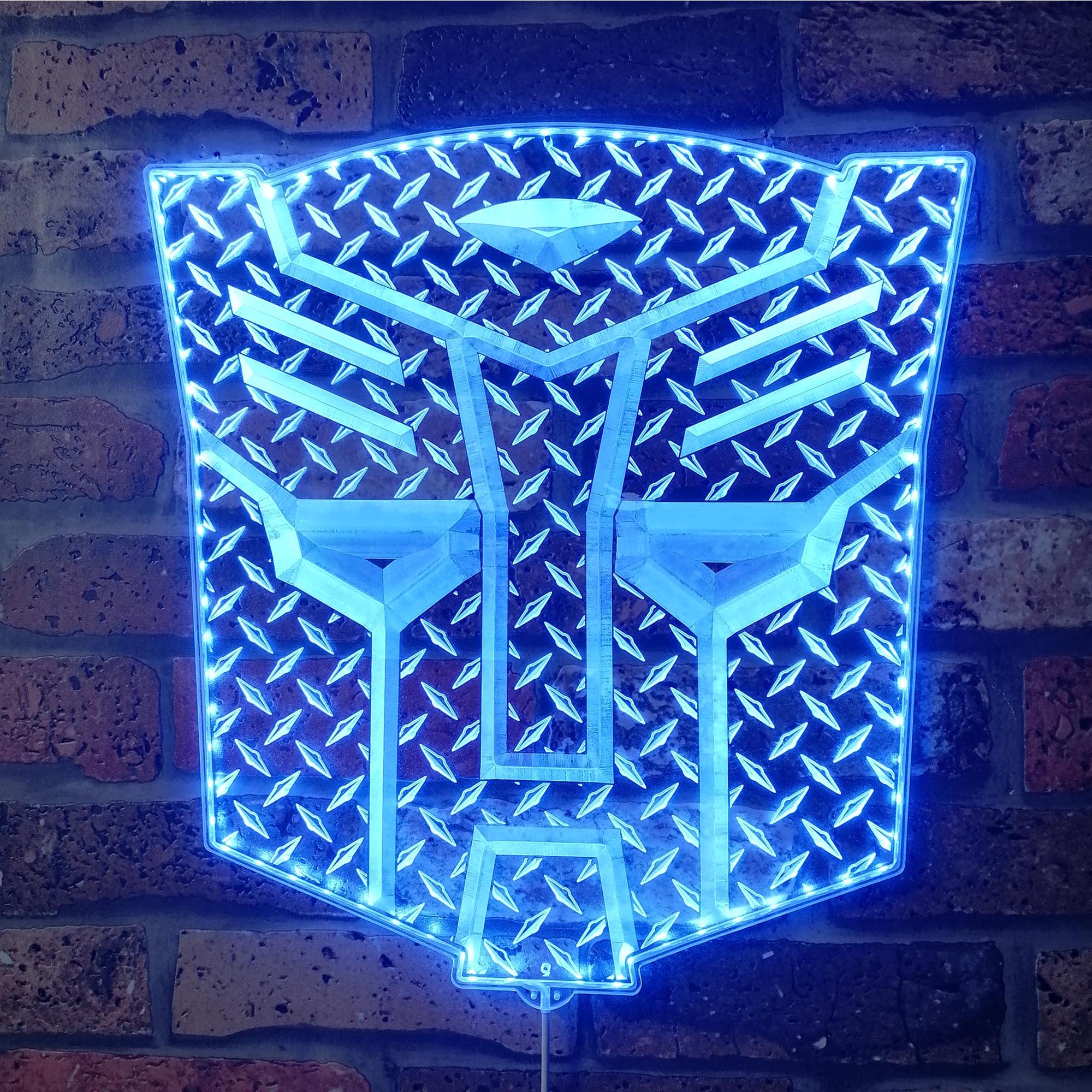 Transformers Dynamic RGB Edge Lit LED Sign