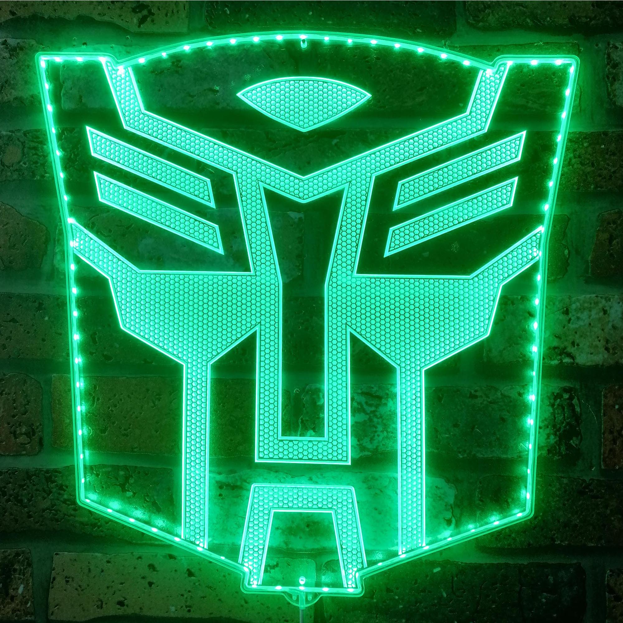 Transformers Dynamic RGB Edge Lit LED Sign