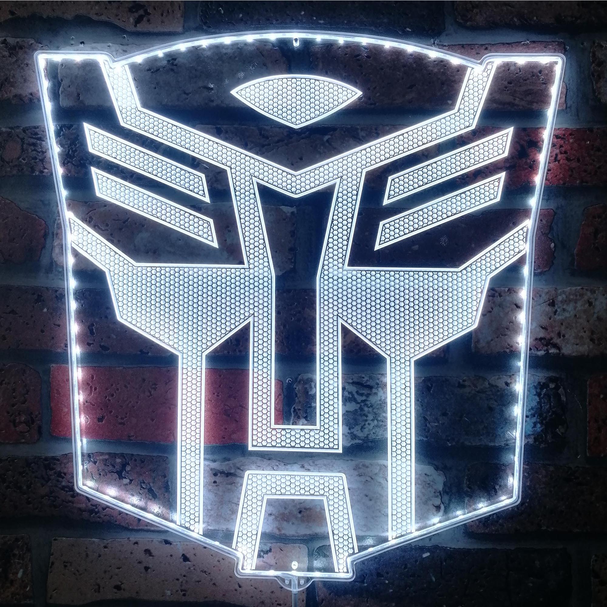 Transformers Dynamic RGB Edge Lit LED Sign