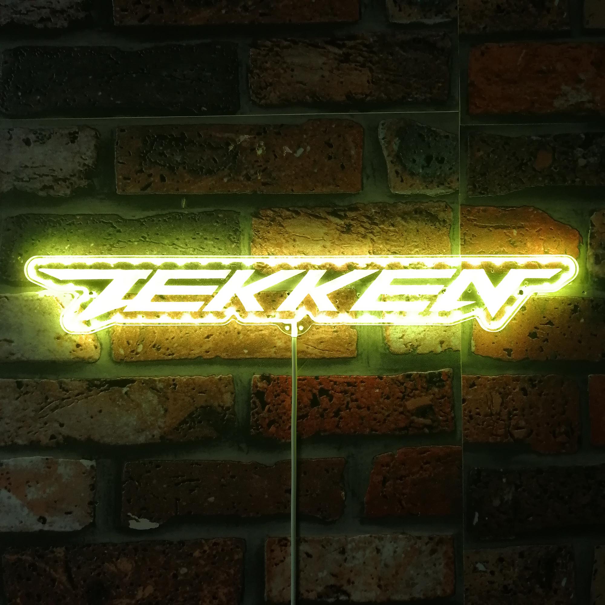 Tekken Dynamic RGB Edge Lit LED Sign