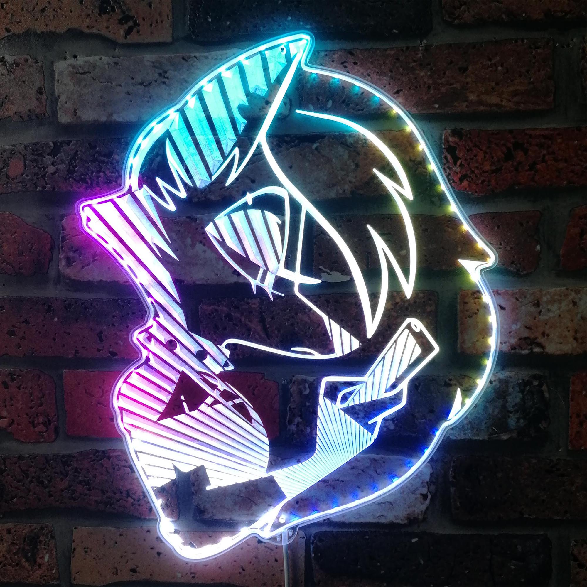 Helluva Boss Loona Dynamic RGB Edge Lit LED Sign