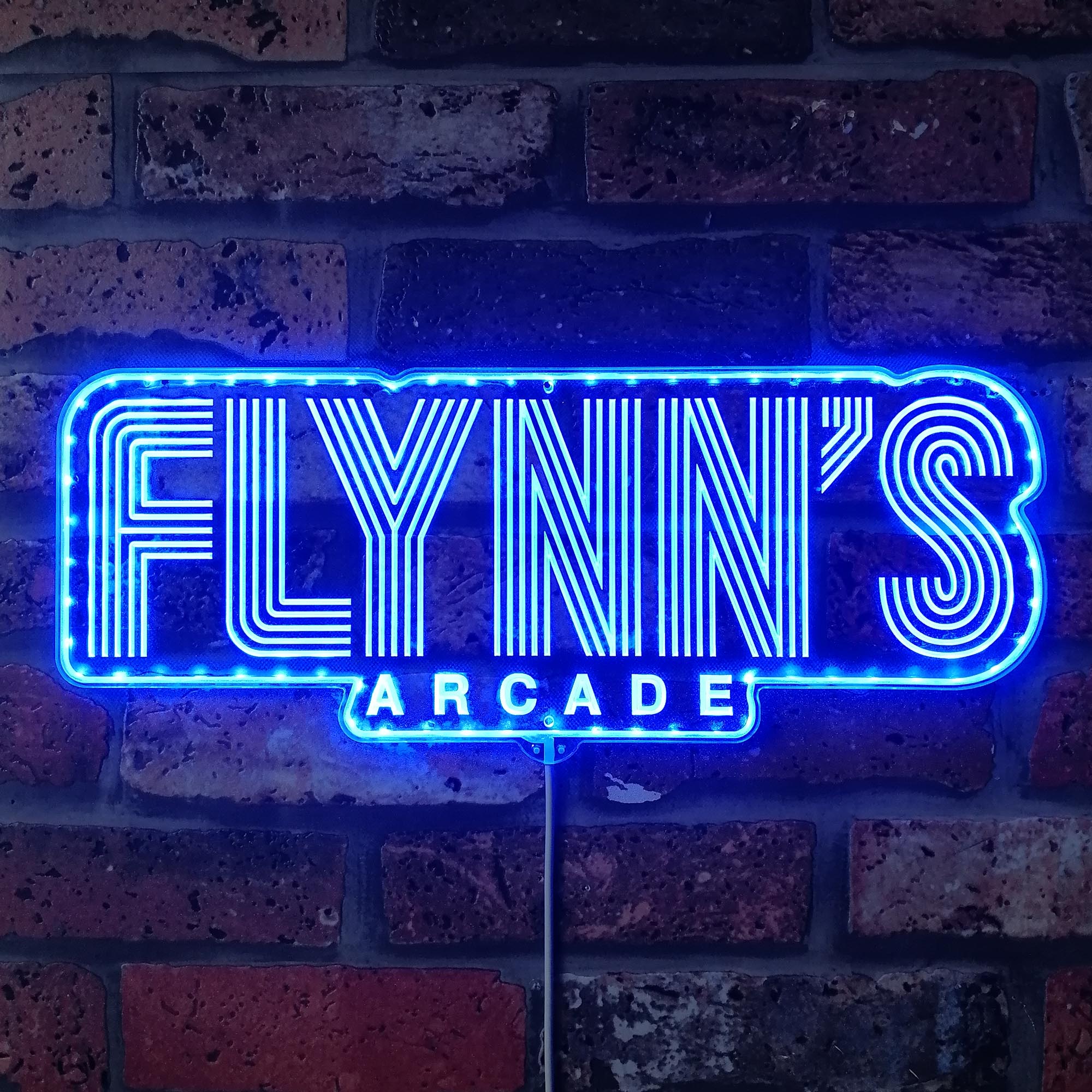 Flynn's Arcade Tron Neon RGB Edge Lit LED Sign