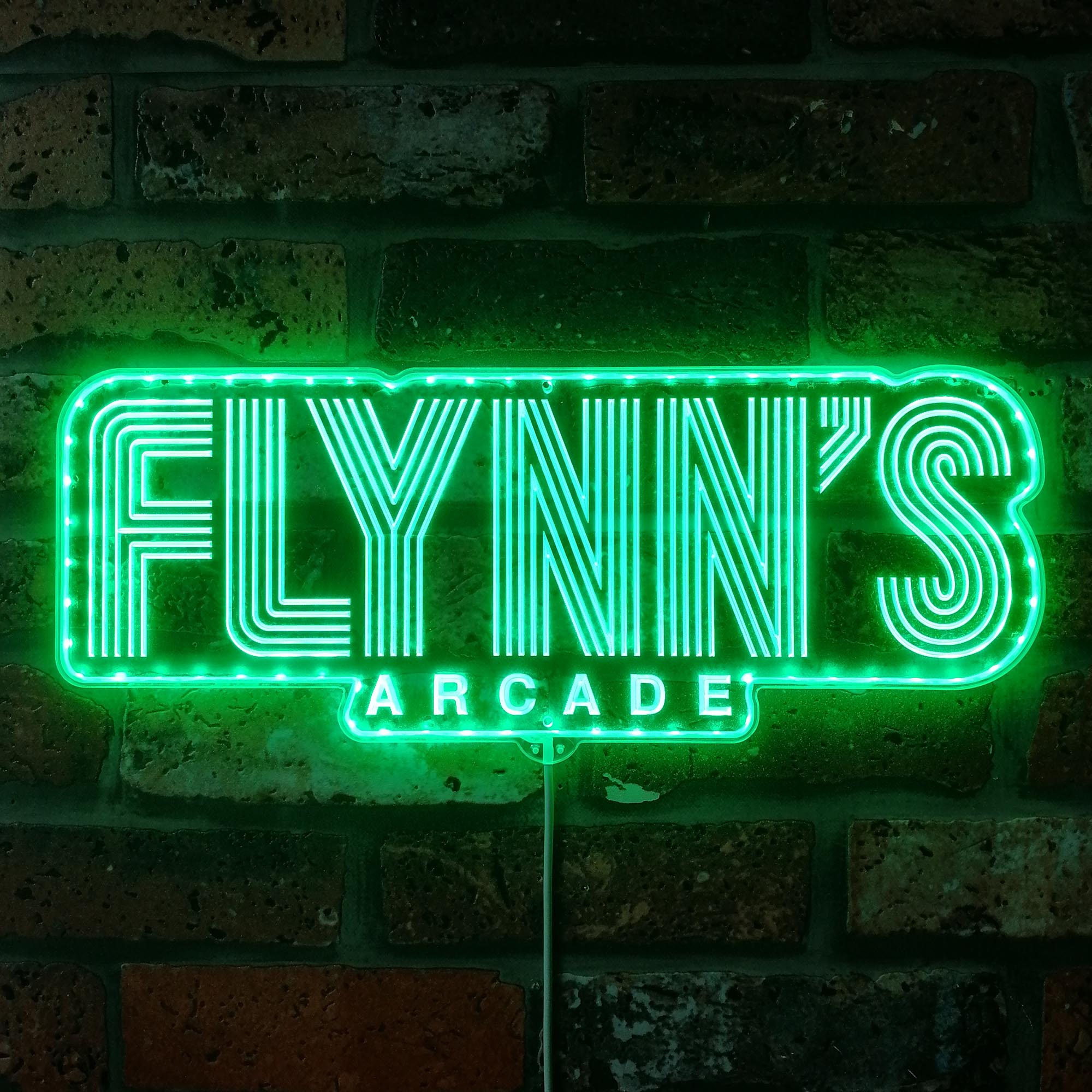 Flynn's Arcade Tron Neon RGB Edge Lit LED Sign