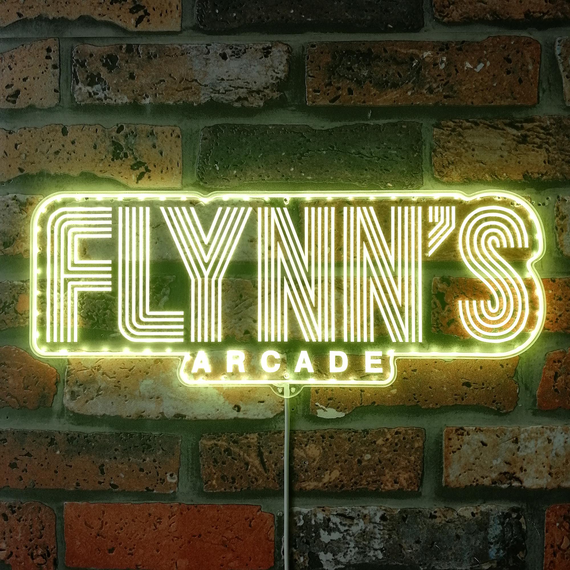 Flynn's Arcade Tron Neon RGB Edge Lit LED Sign