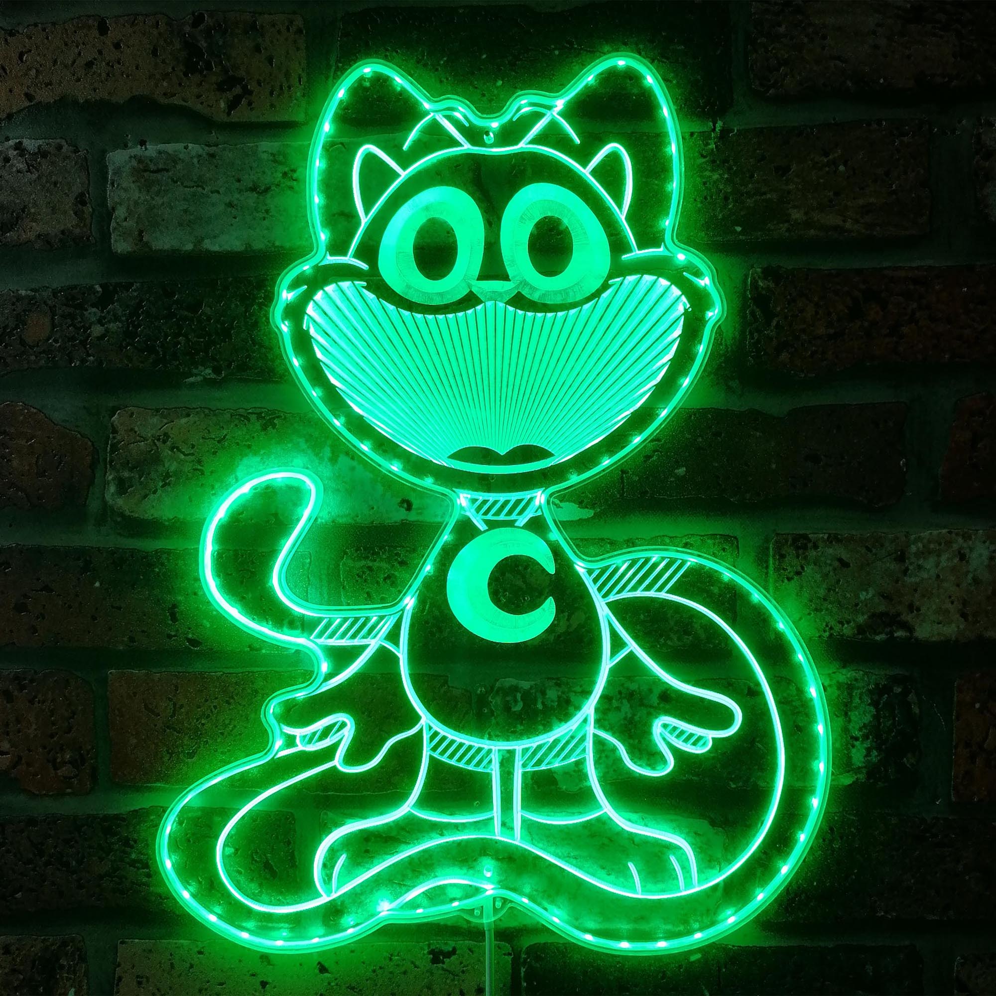 CatNap Smiling Critters Dynamic RGB Edge Lit LED Sign