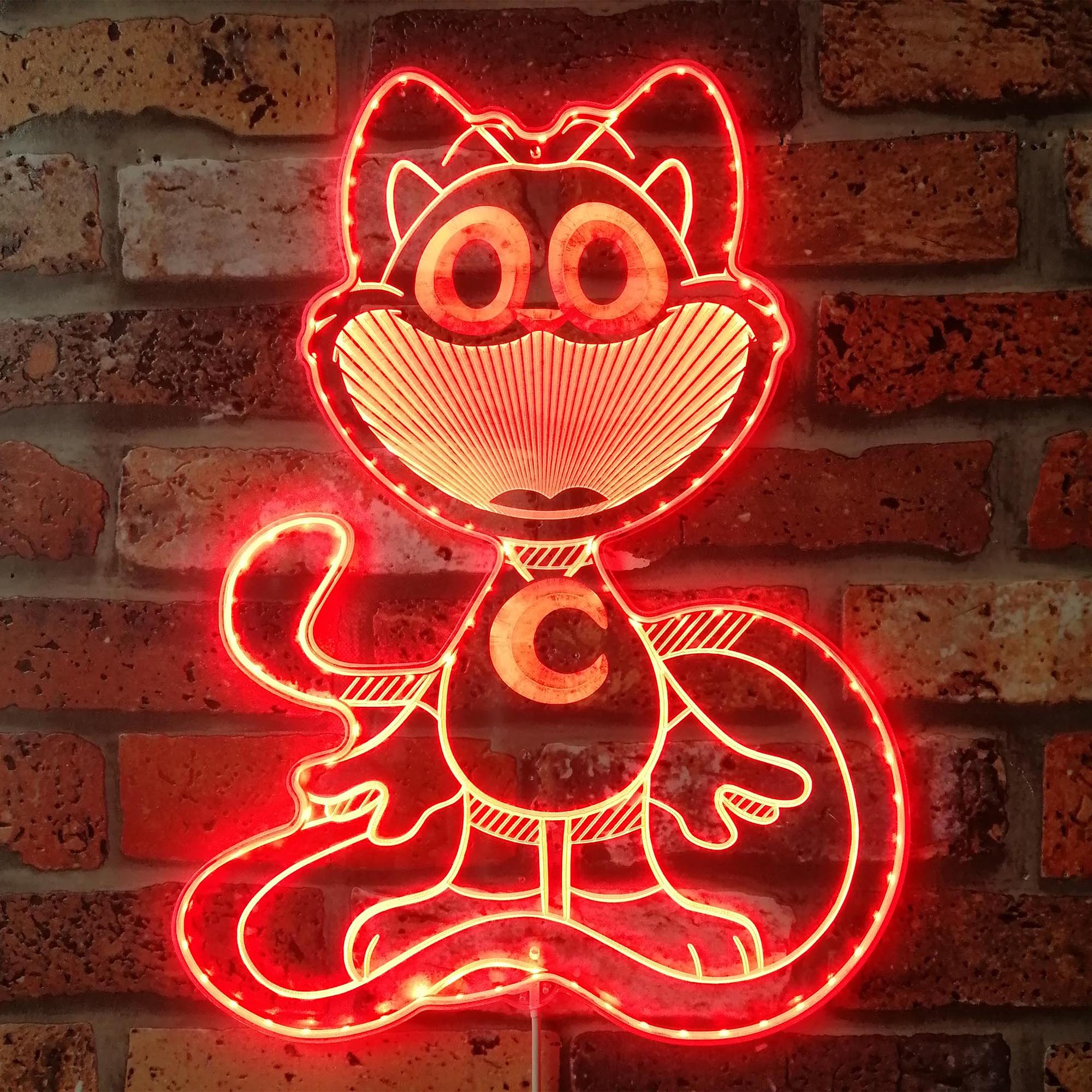 CatNap Smiling Critters Dynamic RGB Edge Lit LED Sign