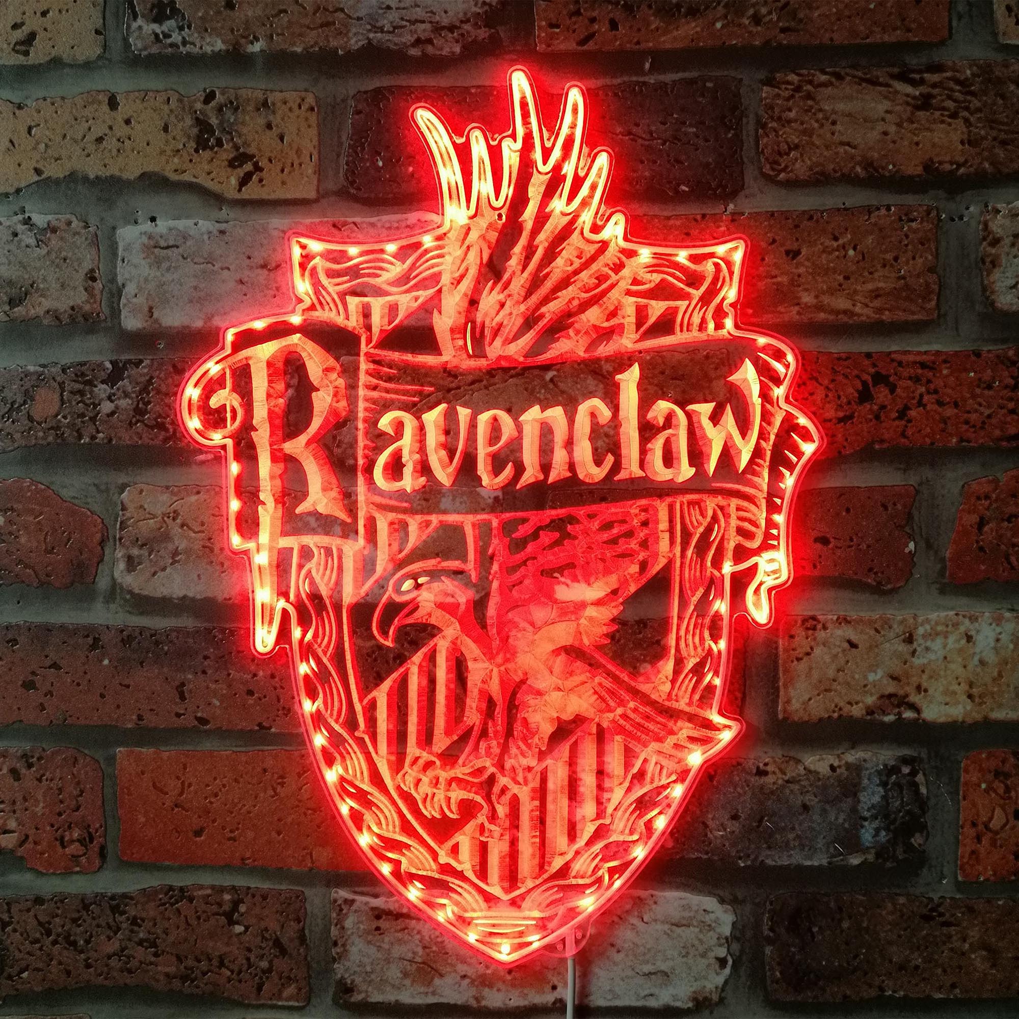 Harry Potter Ravenclaw Dynamic RGB Edge Lit LED Sign