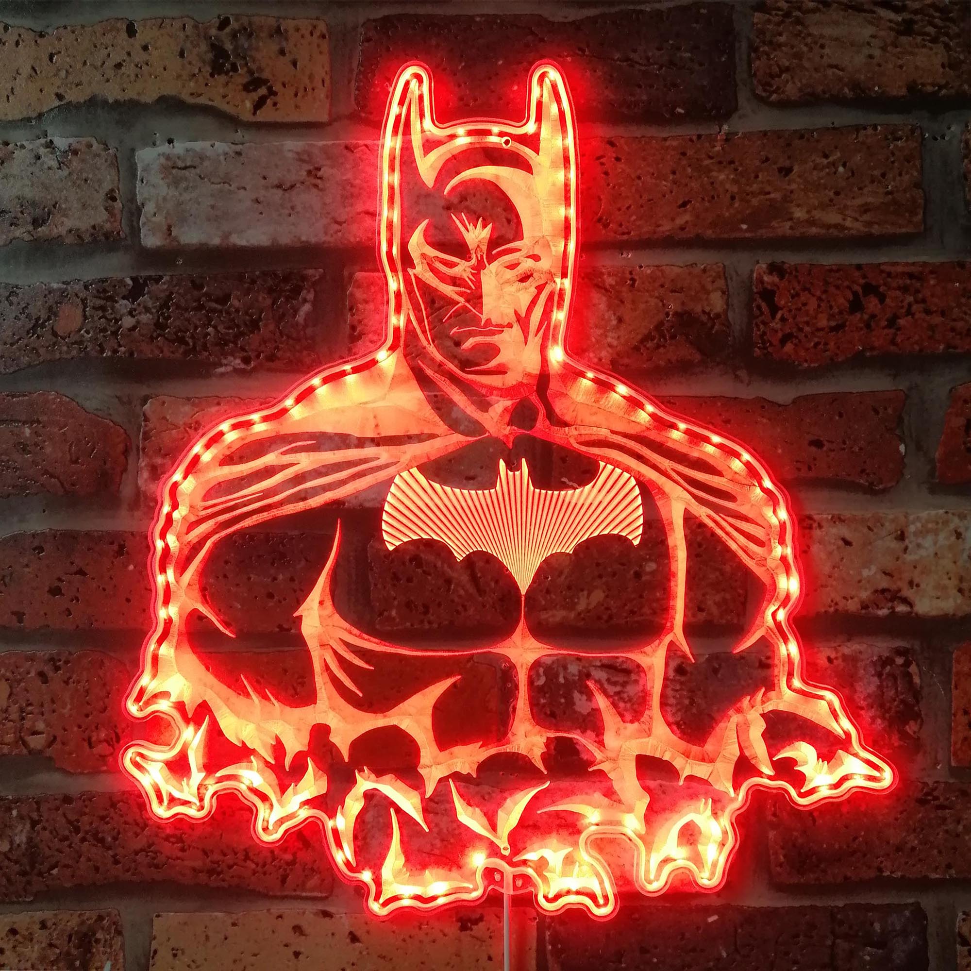 Batman Dynamic RGB Edge Lit LED Sign