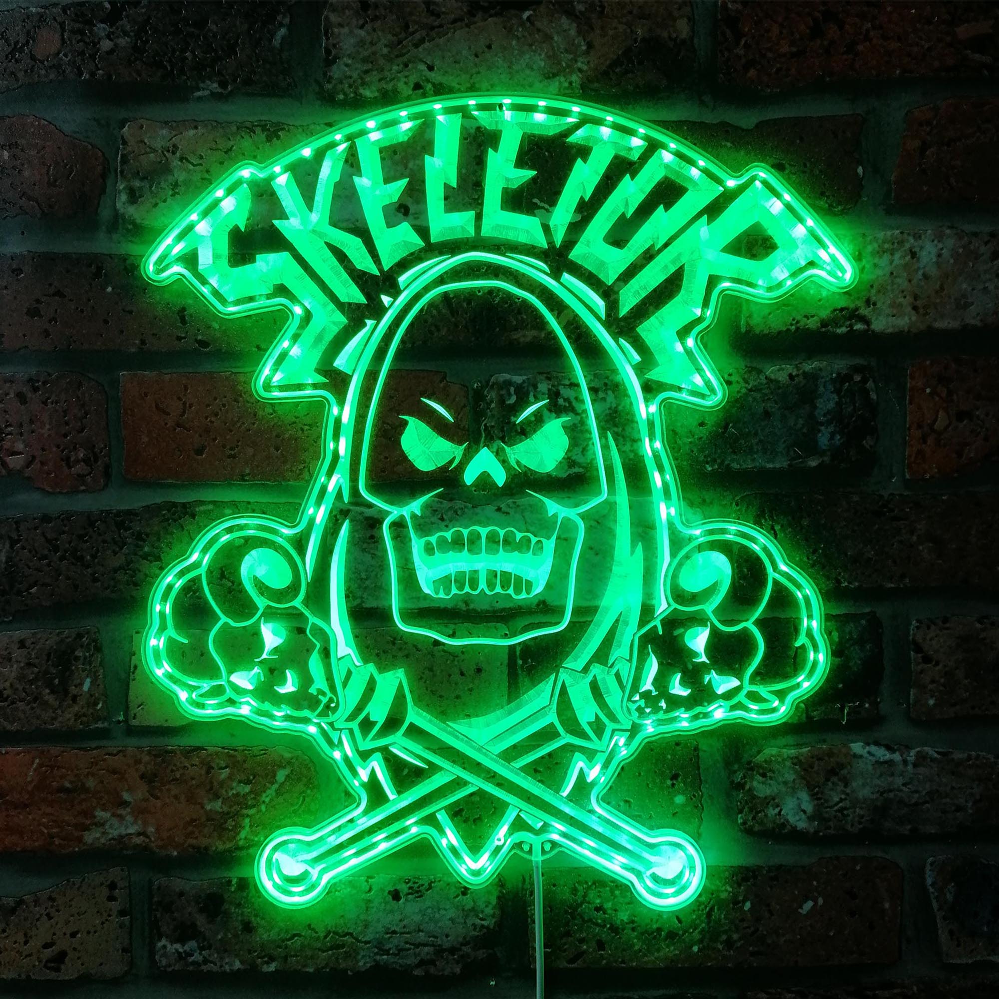 He-Man Skeletor Dynamic RGB Edge Lit LED Sign