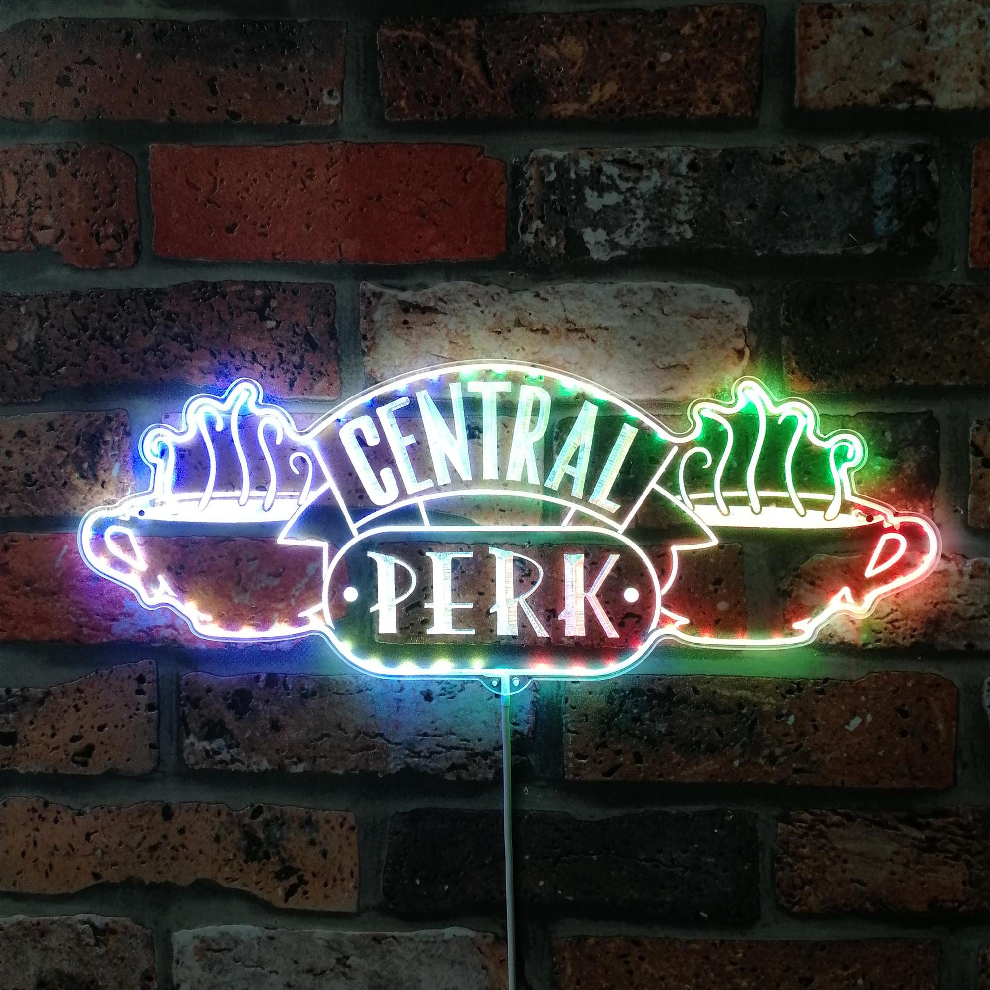 Central Perk Friends Dynamic RGB Edge Lit LED Sign